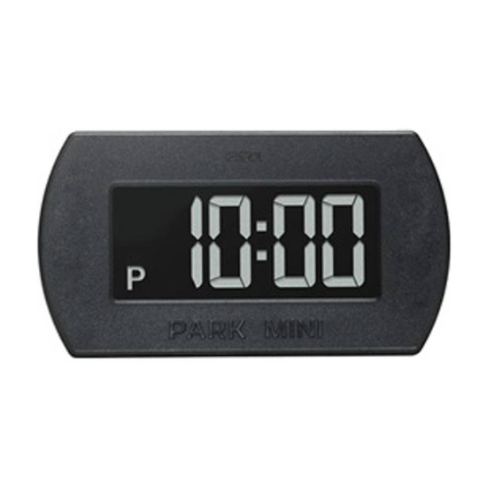 Needit Park Mini (elektrische Parkscheibe) Schwarz