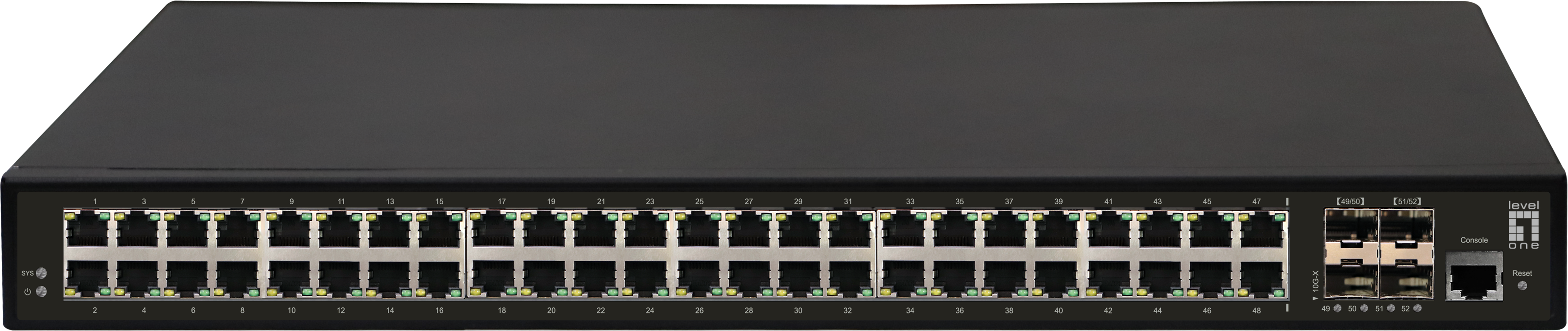 LevelOne GTL-5291 Switch 48-porte Gigabit Ethernet