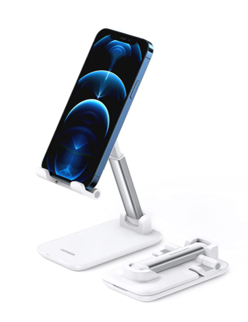 UGREEN Foldable Multi-Angle Phone Desktop Stand Silver