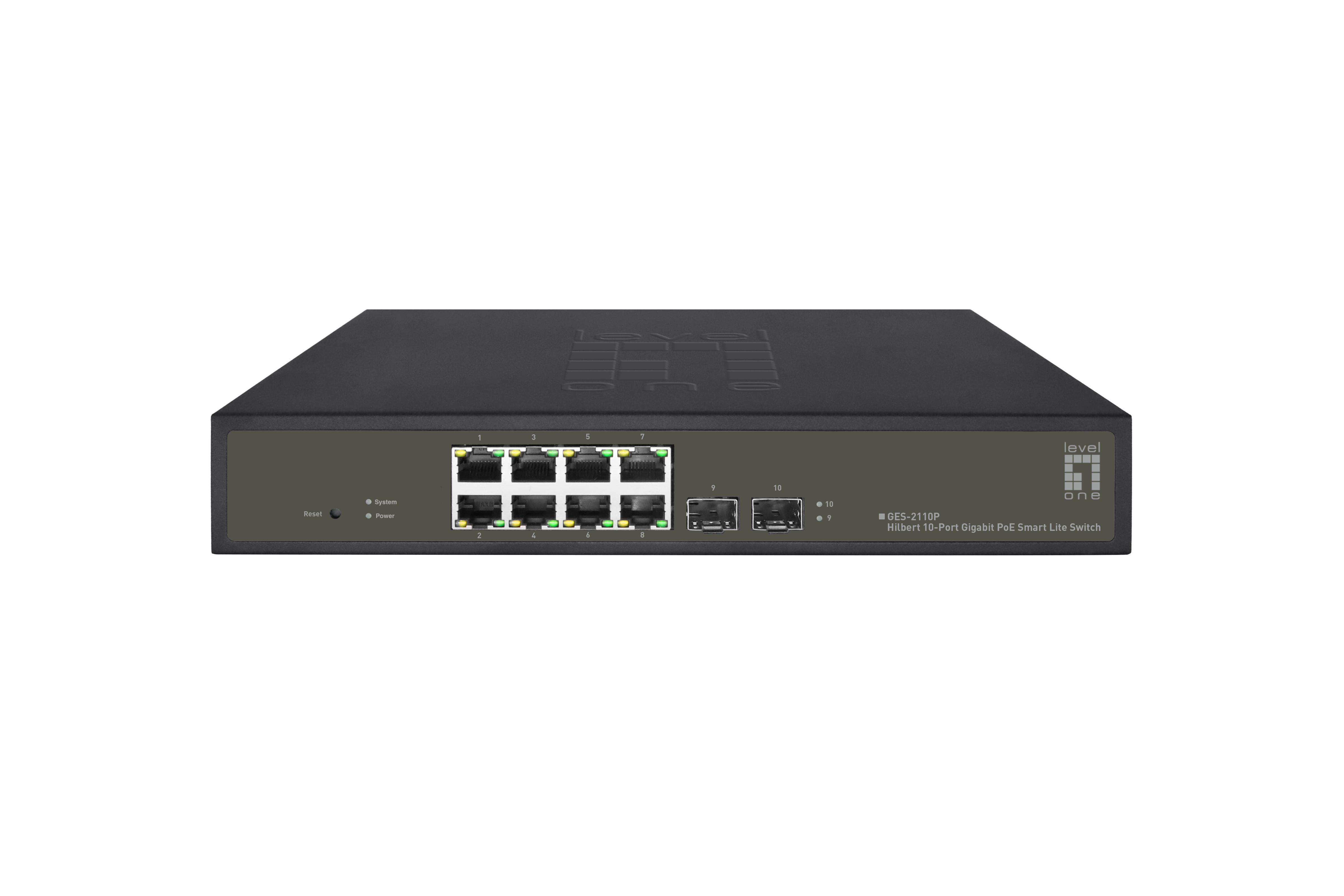 LevelOne GES-2110P Switch 8-porte Gigabit Ethernet