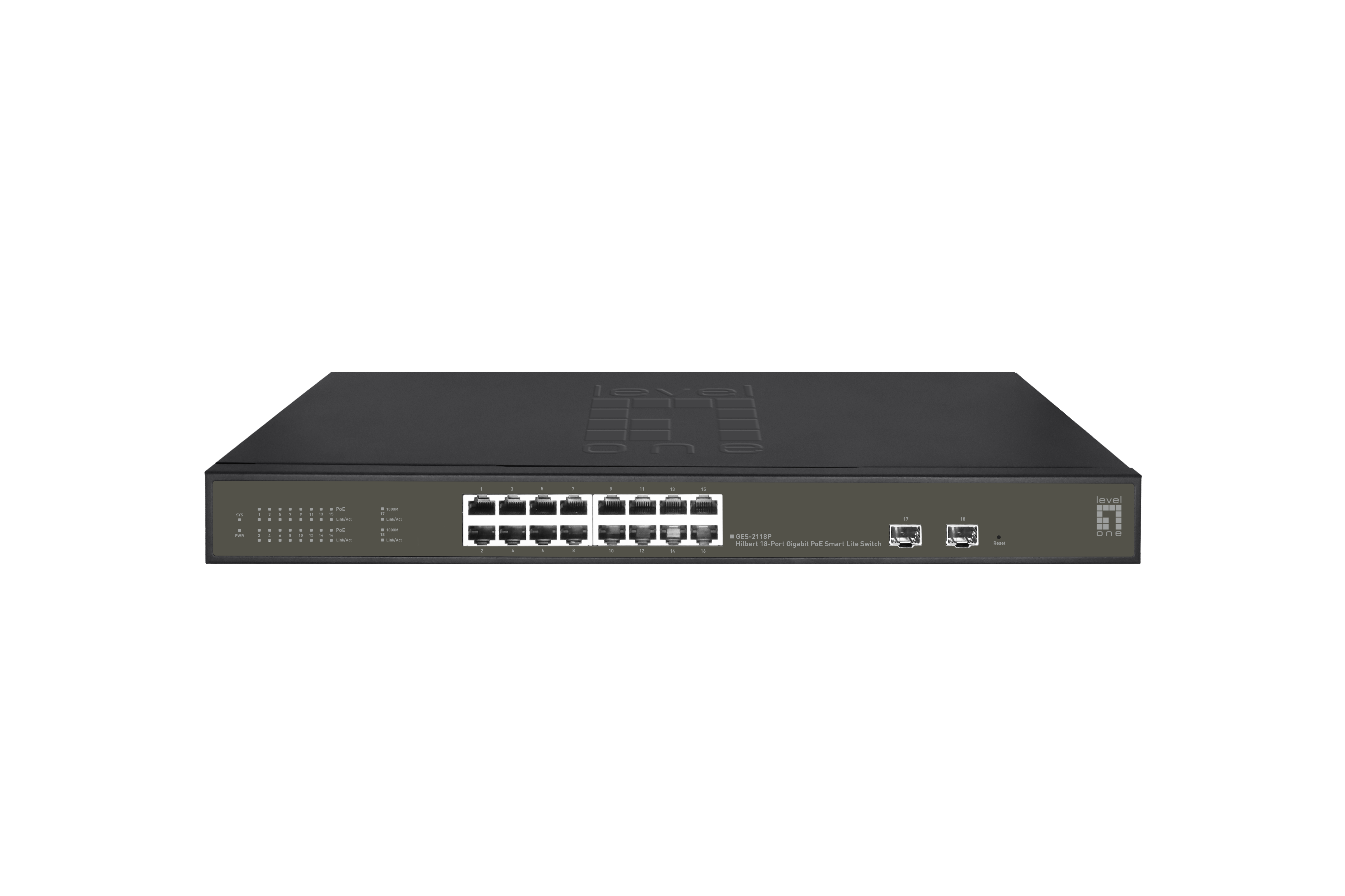 LevelOne GES-2118P Switch 16-porte Gigabit Ethernet