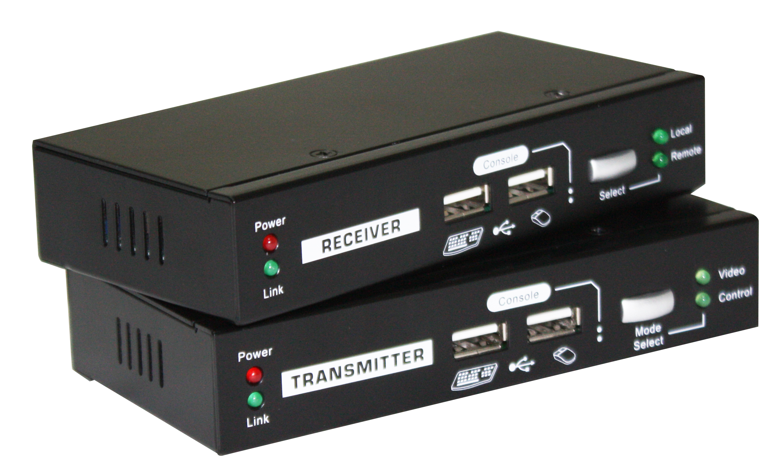 LevelOne KVM Extender KVM-9036 over IP 2xUSB