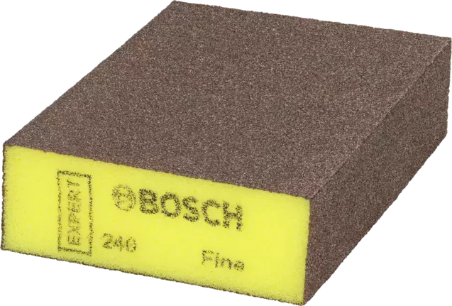 warehouse 3----Expert S471 Standard Schleifblock, fein (gelb, 97 x 69 x 26mm)