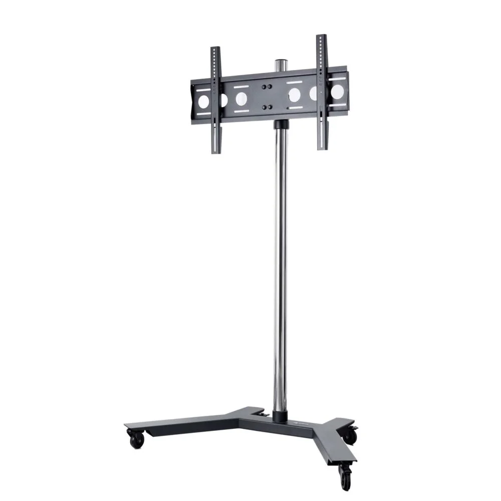 EDBAK Flat Screen Trolley for One Screen Floor stand, TR5E, 42-65 ', Trolleys&Stands, Maximum weight (capacity) 50 kg, Black