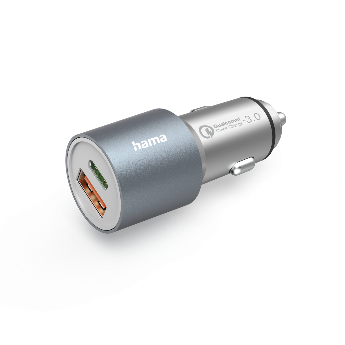 Hama Ladowarka Samochodowa 1X POWER DELIVERY USB-C, 1X QC USB-A, 38W