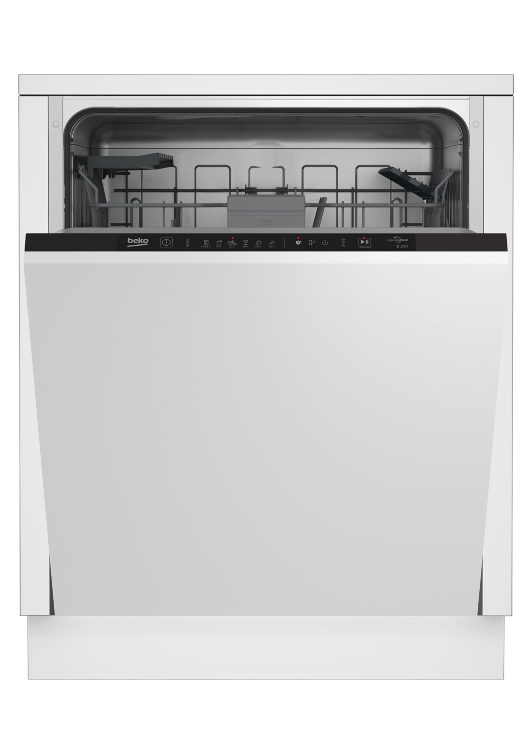 Beko b300 BDIN16435 Opvaskemaskine Klasse D Til indbygning 45dB