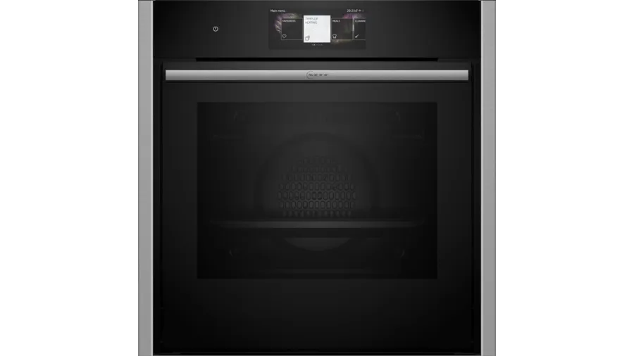 Neff B64CT73N0 Ovn til indbygning Sort, Rustfrit stål 71l