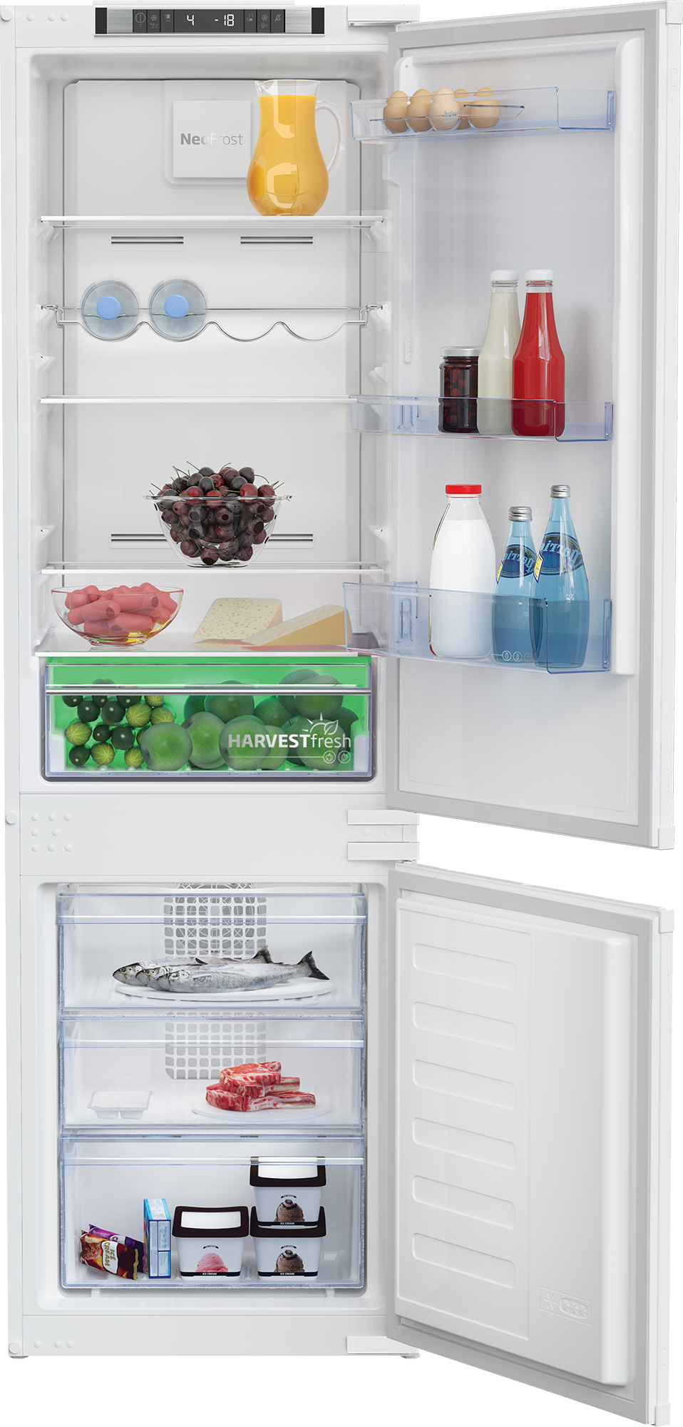 Beko BCNA275E41SN 254L E Hvid