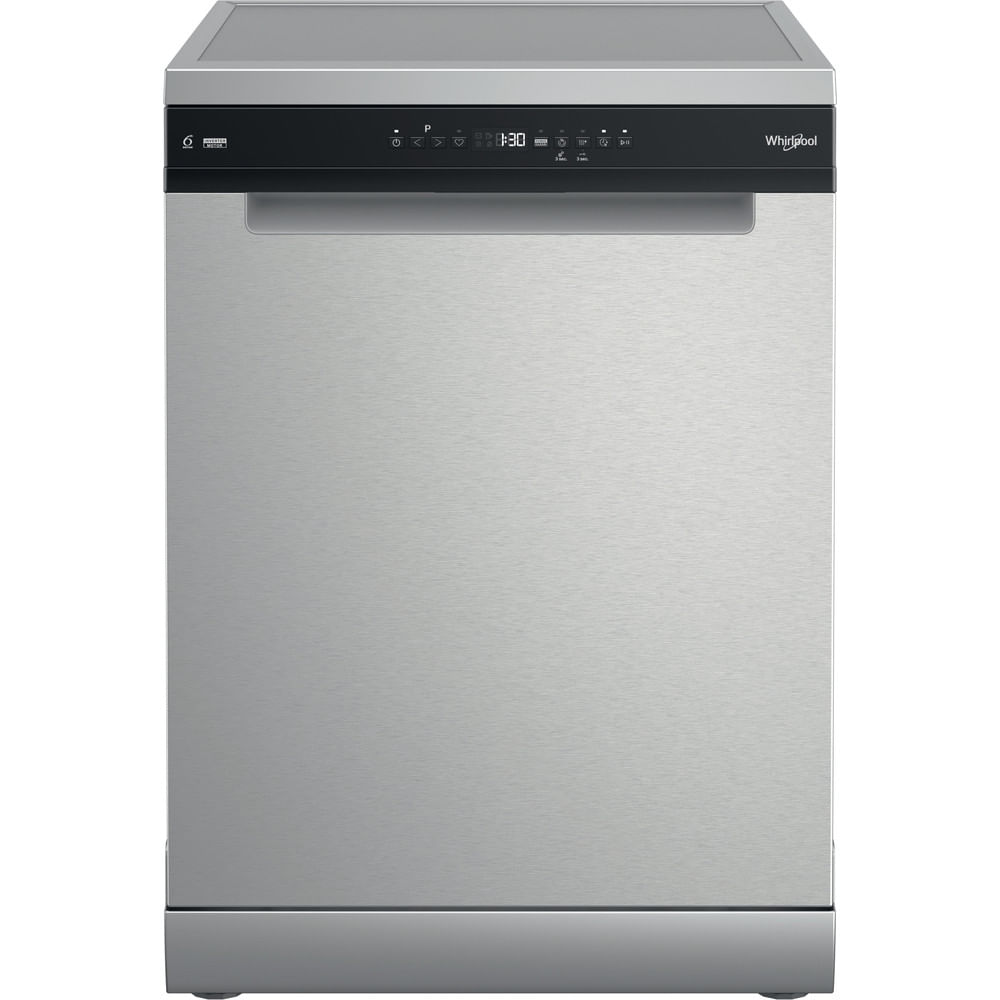 Whirlpool W7F HP33 X Klasse D Fritstående 43dB Rustfrit stål