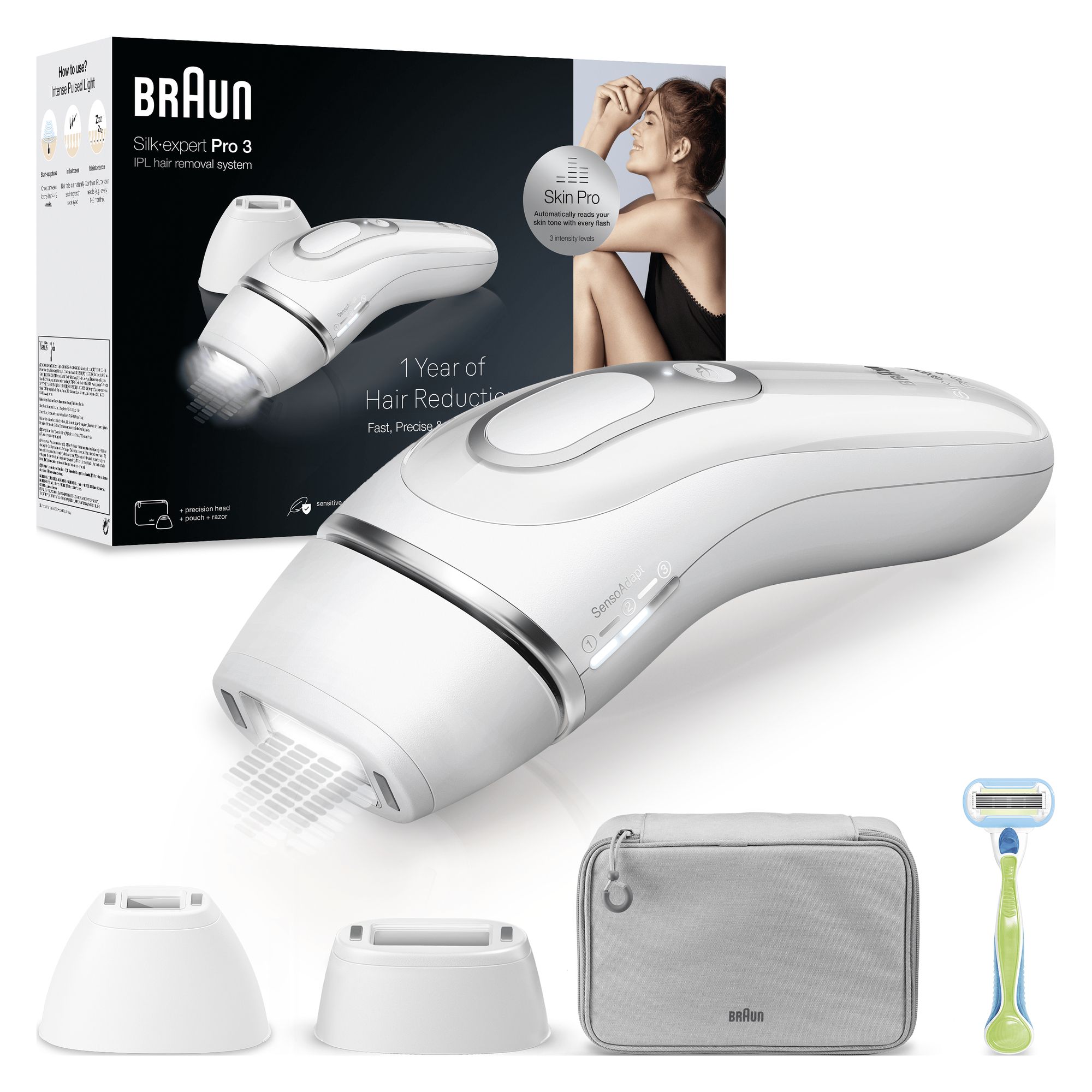 Braun Silk-expert Pro PL3122 Hvid