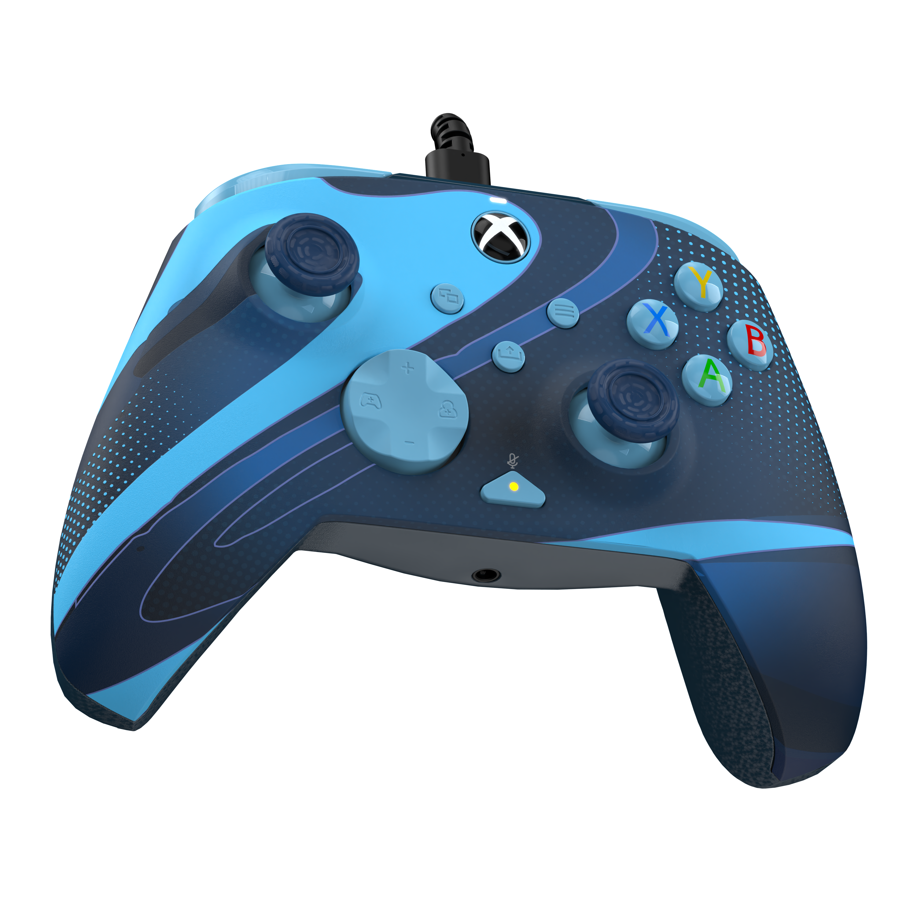 PDP REMATCH GLOW Advanced Controller PC, Xbox One, Xbox Series S, Xbox Series X Blå