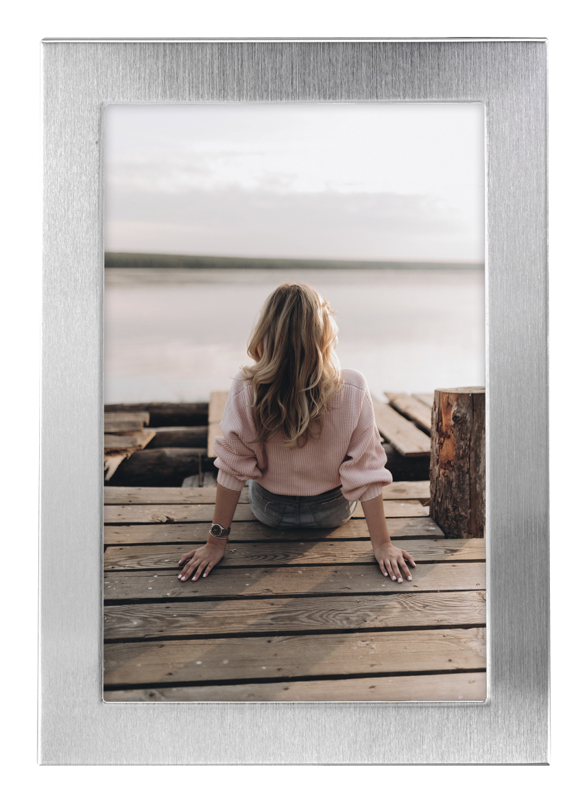 Hama Riva silber 15x20 Portrait Metall 193111