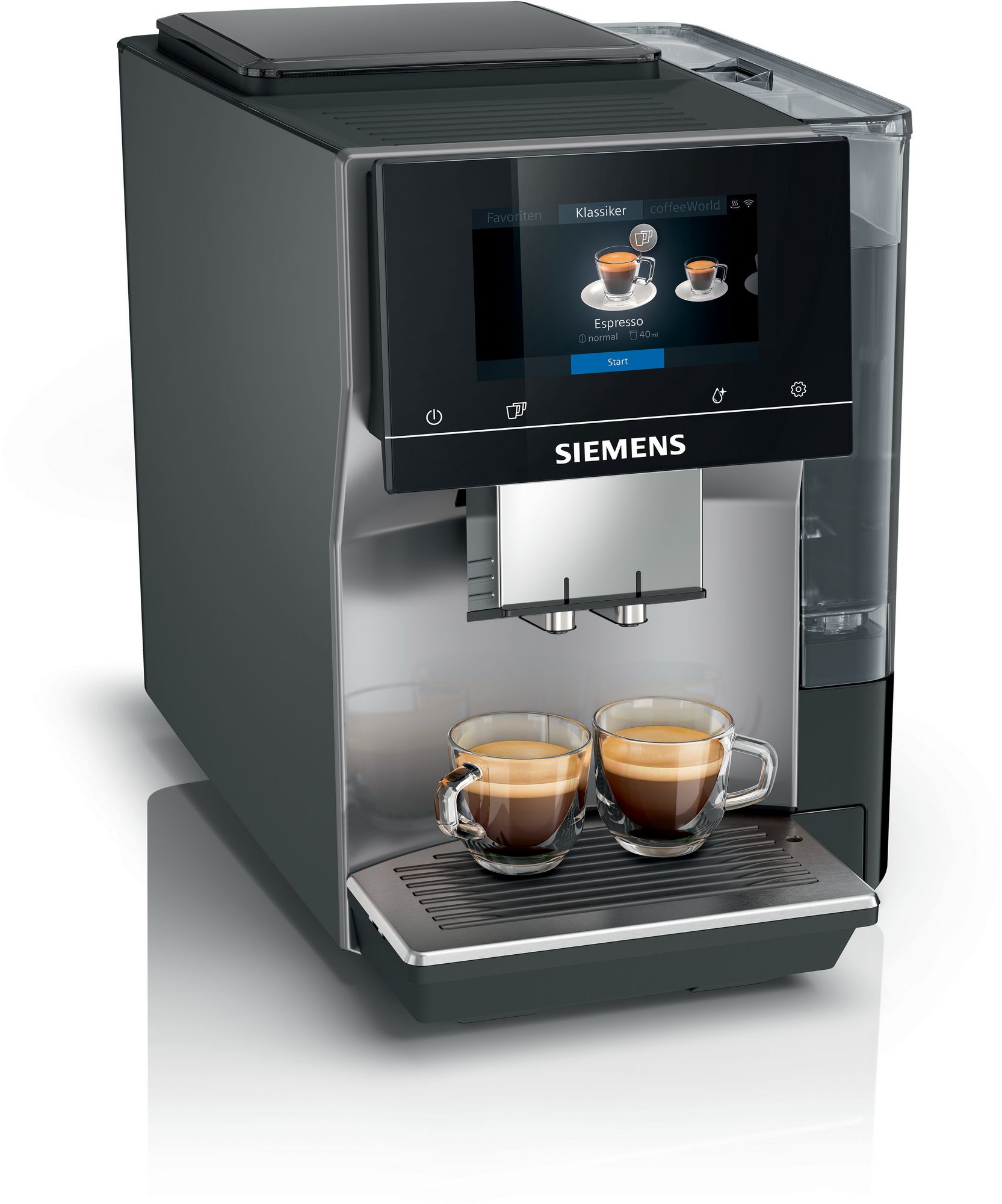 Siemens EQ.700 TP715D01 Fuldautomatisk kaffemaskine 2,4L Grå