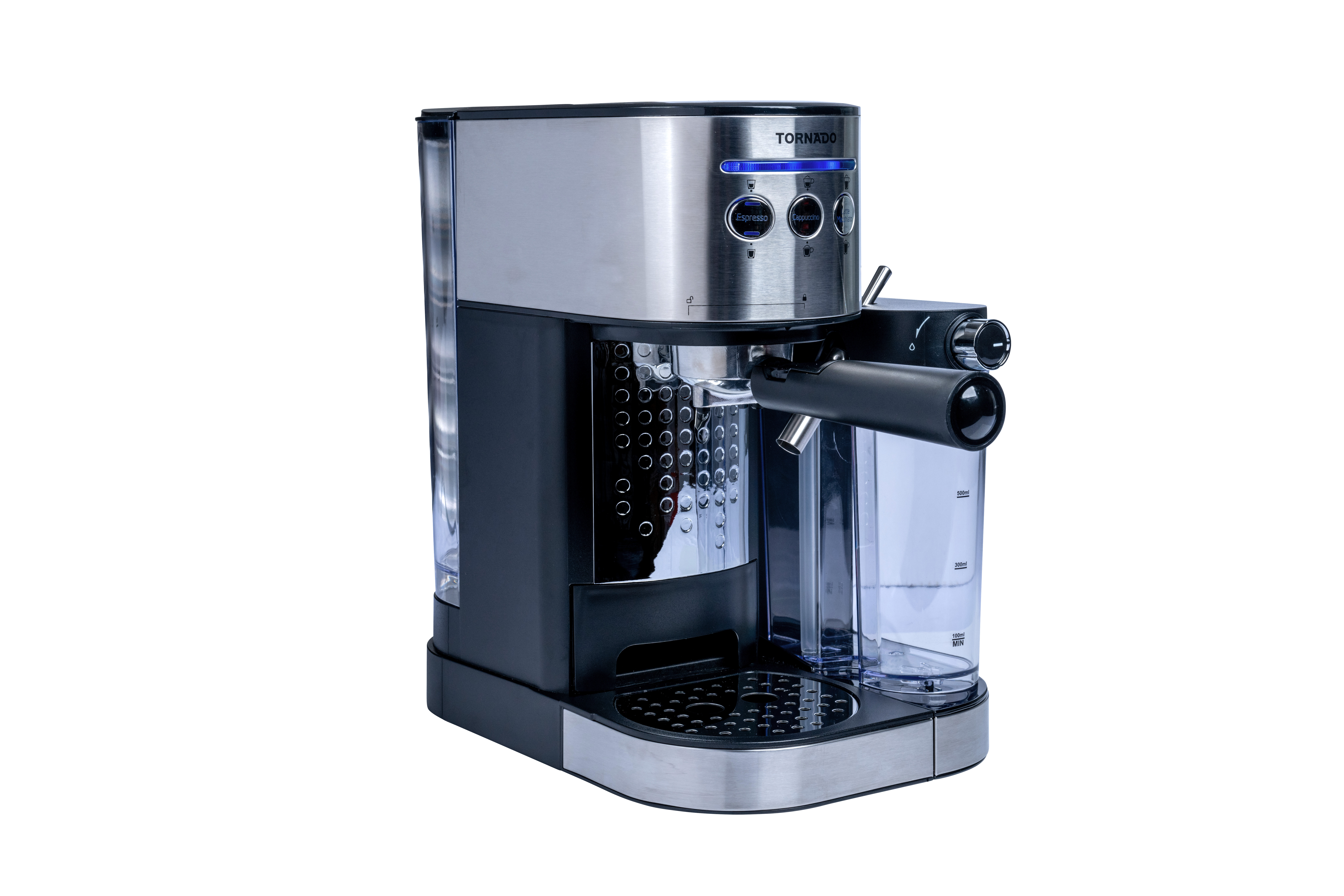 TORNADO TCM-14125 Fuldautomatisk kaffemaskine 1,2L Sort