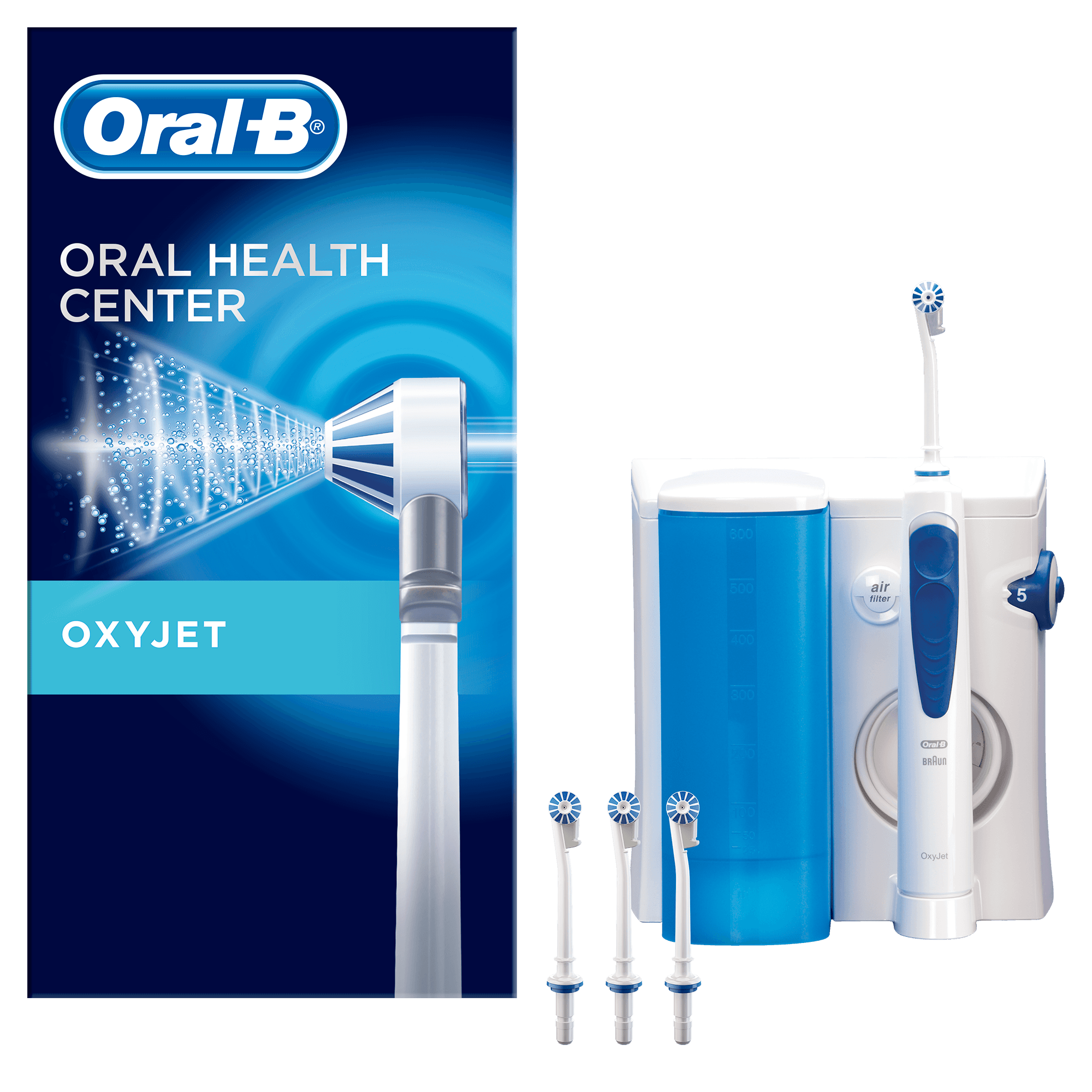 Oral-B Oxyjet MD20 Mundskylning Blå Hvid