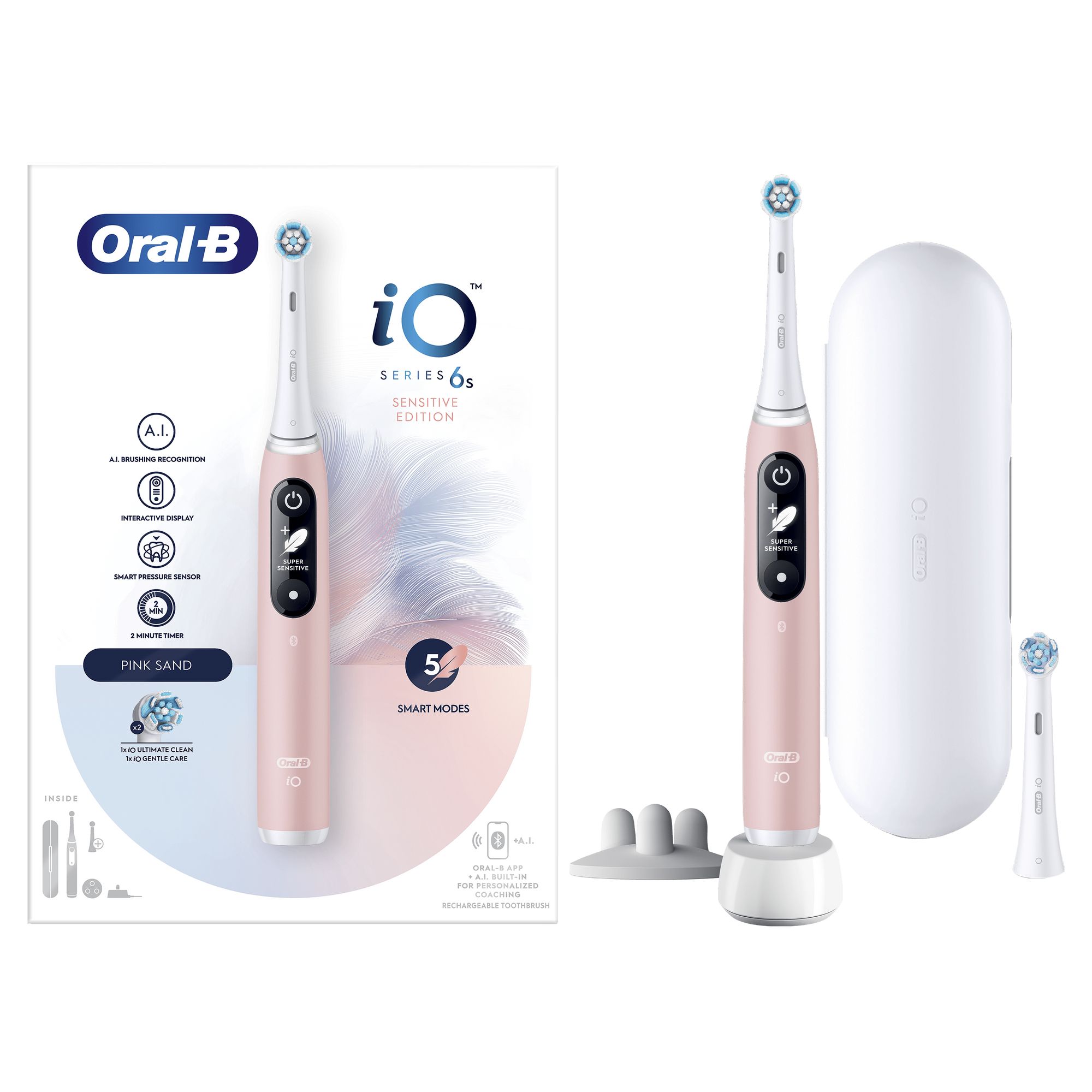 Oral-B iO 6S Lyserød