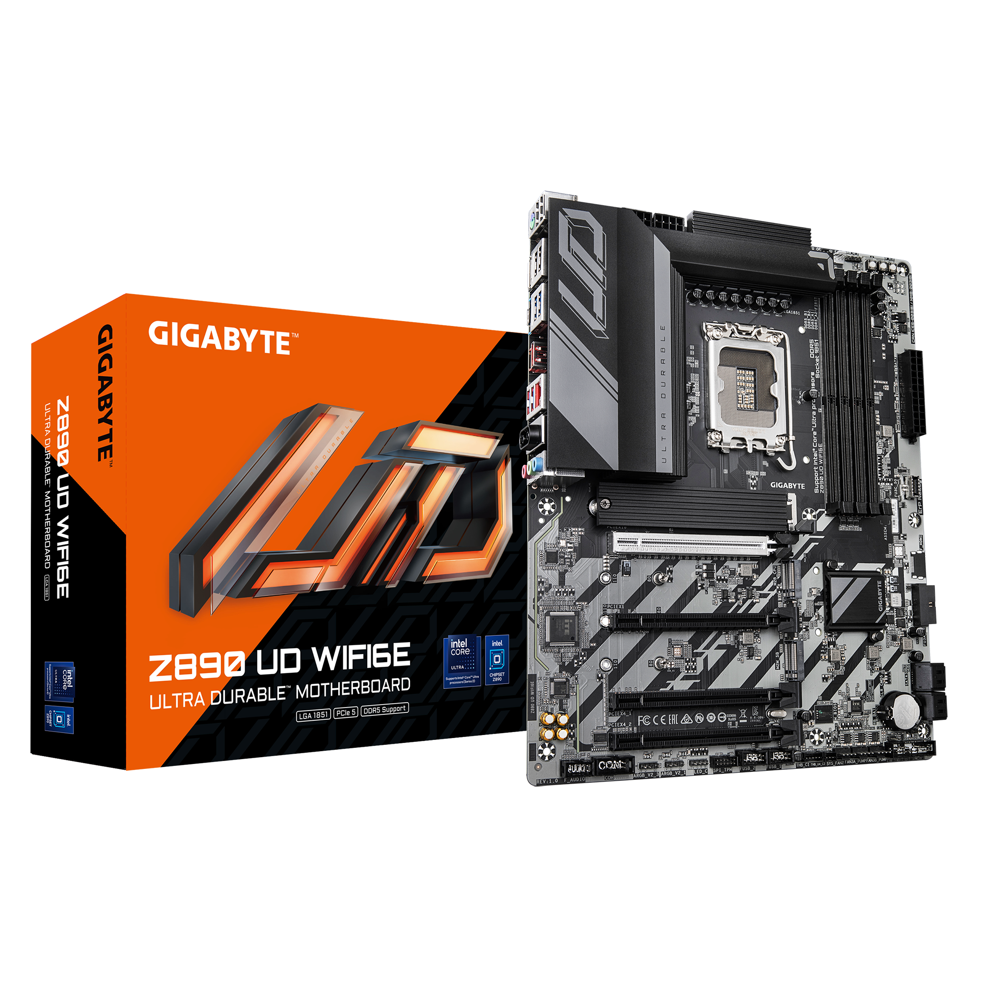 GIGABYTE Z890 UD WIFI6E ATX LGA 1851 LGA 1851 Intel Z890
