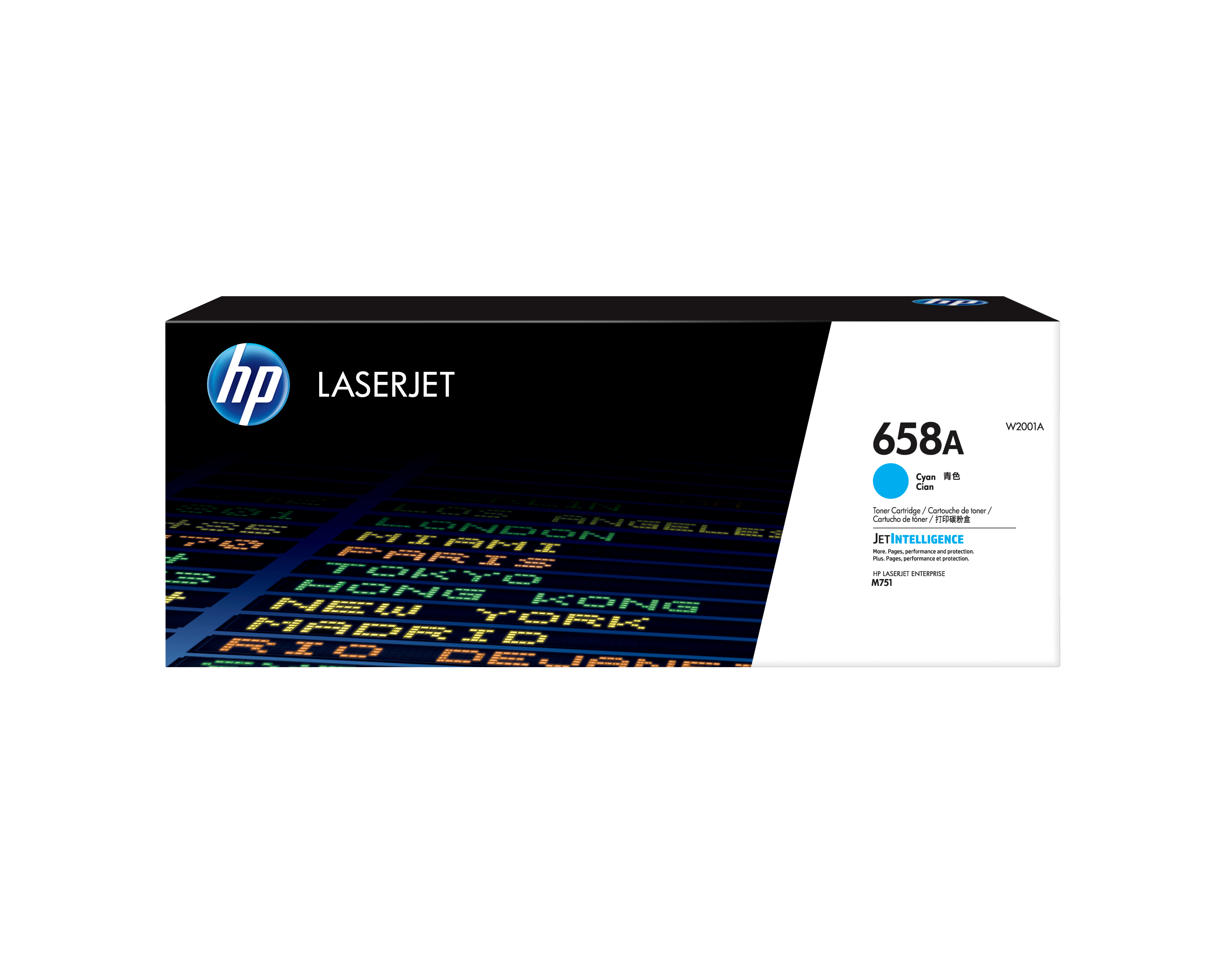 HP 658A Cyan Original LaserJet Cyan