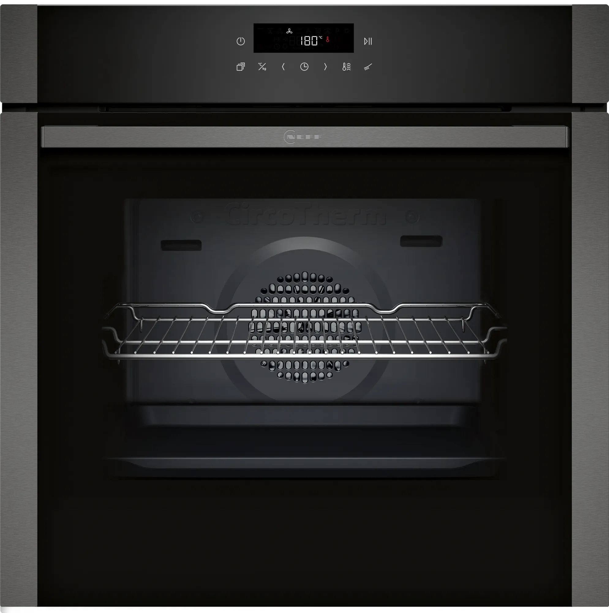 Neff N 50 B6ACJ7AG3 Ovn til indbygning Sort, Grafit 71l