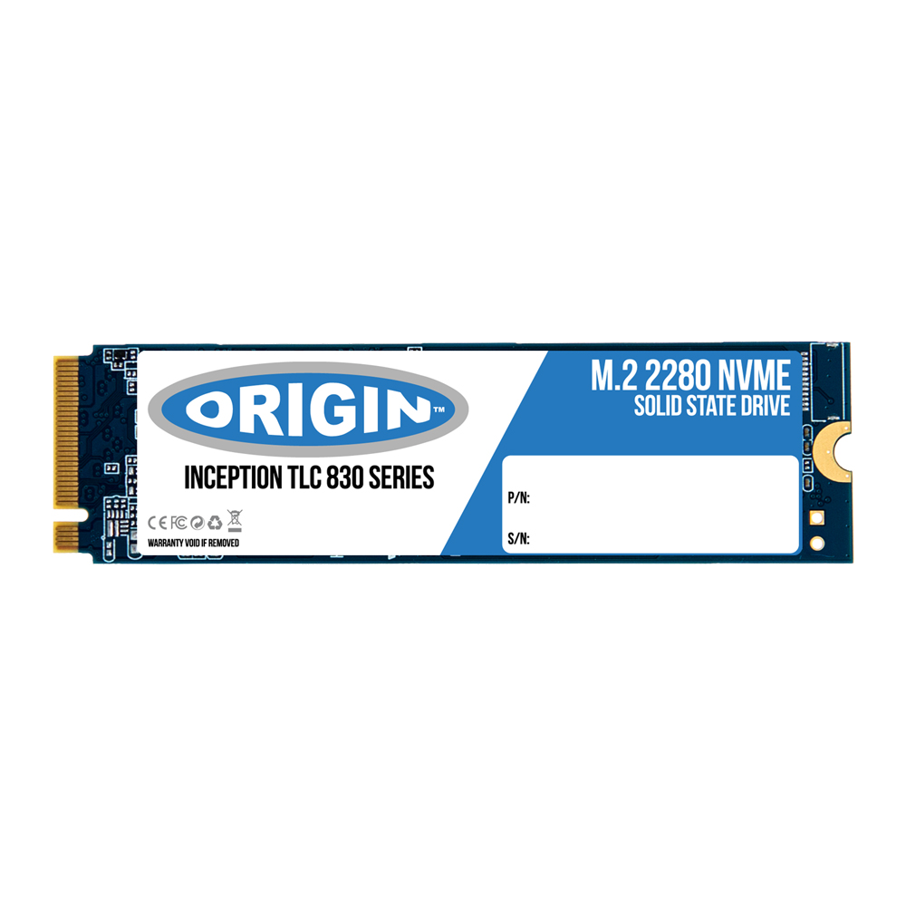 Origin Storage OTLC5123DNVME4M.2/80 512GB M.2 PCI Express 4.0 (NVMe)