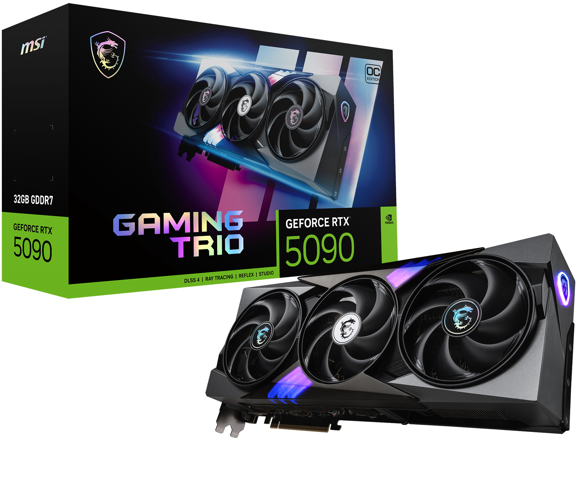 MSI GeForce RTX 5090 32G GAMING TRIO OC 32GB