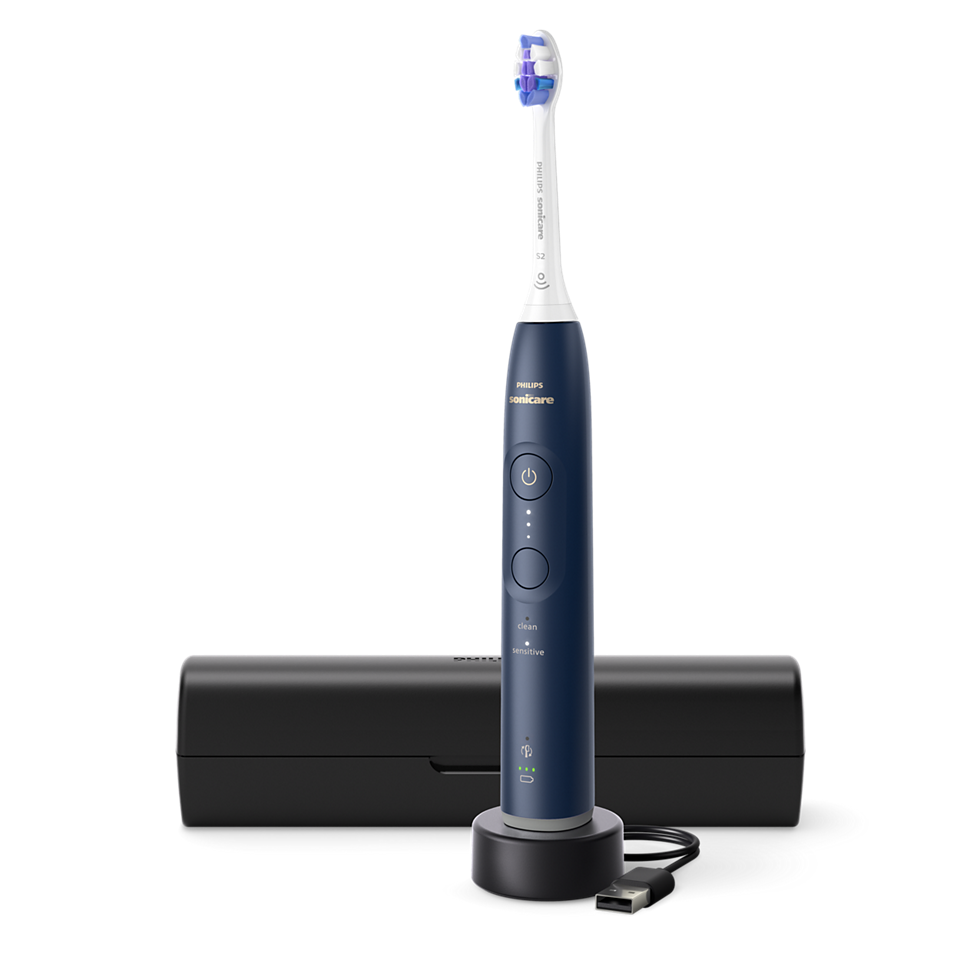 Philips HX7403/05 Elektrisk Tandbørste Mørkeblå