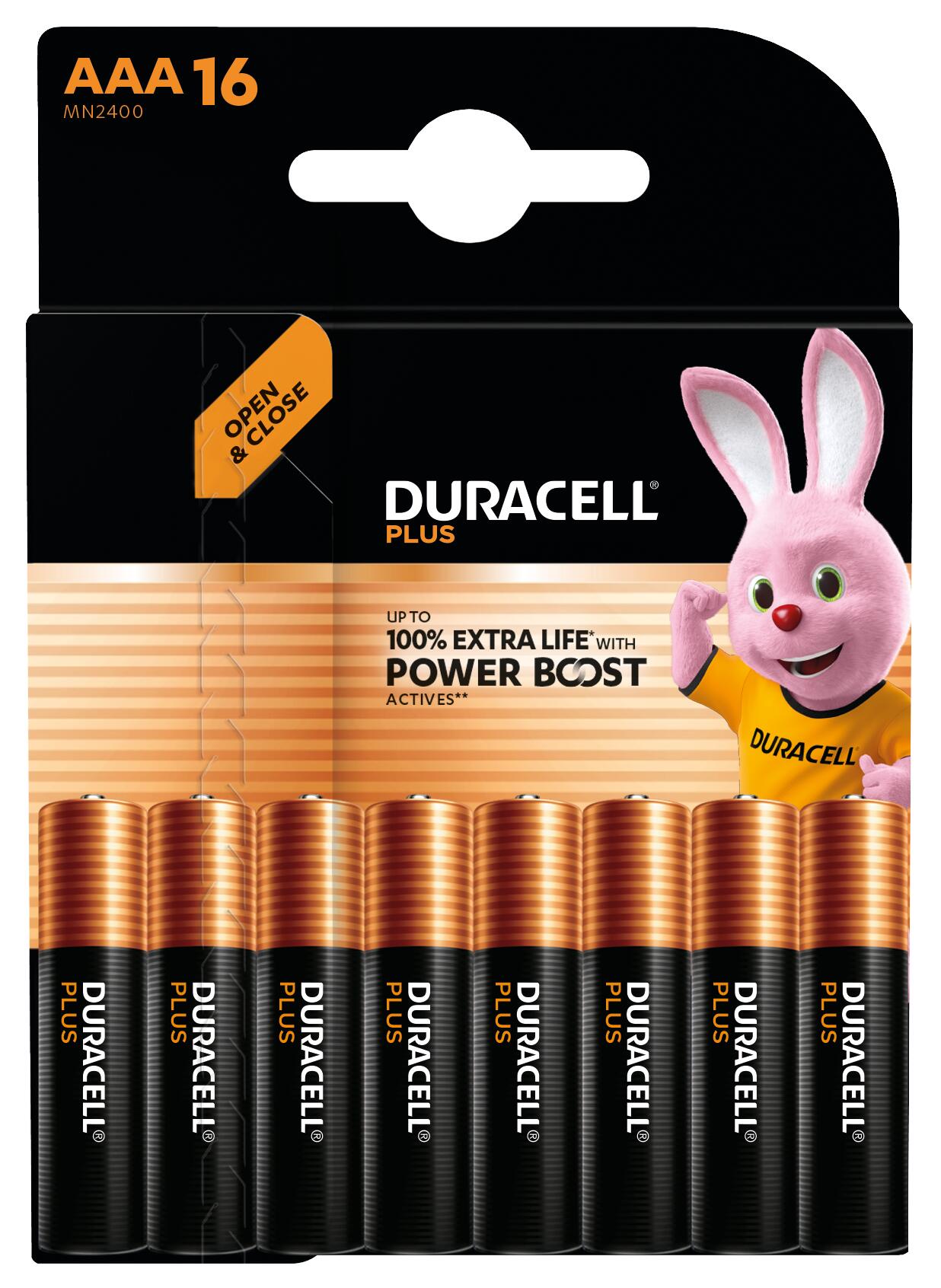 Duracell Plus 16 stk