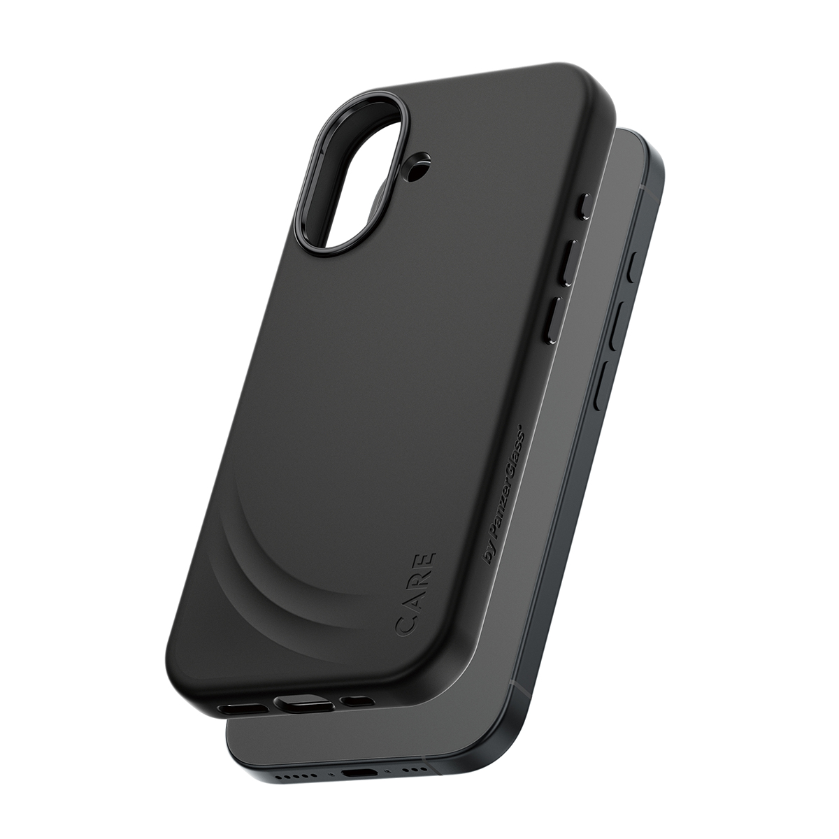 PanzerGlass CARE by Feature FLOW Case Black w. MagSafe iPhone 17 Beskyttelsescover Sort