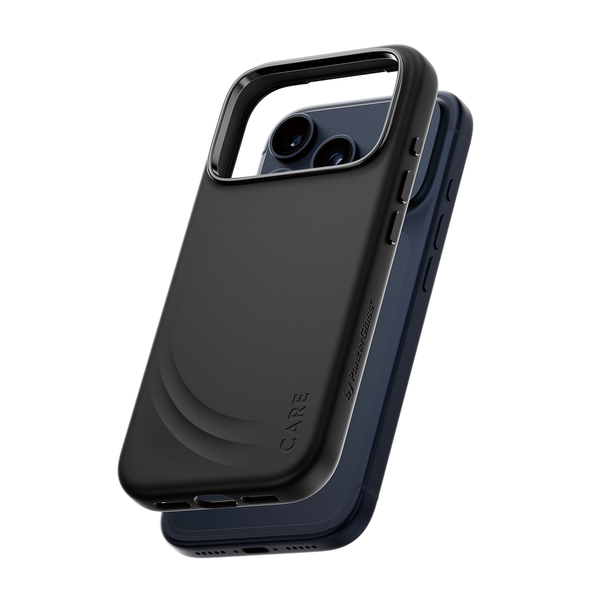 PanzerGlass CARE by Feature FLOW Case Black w. MagSafe iPhone 17 Pro Beskyttelsescover Sort
