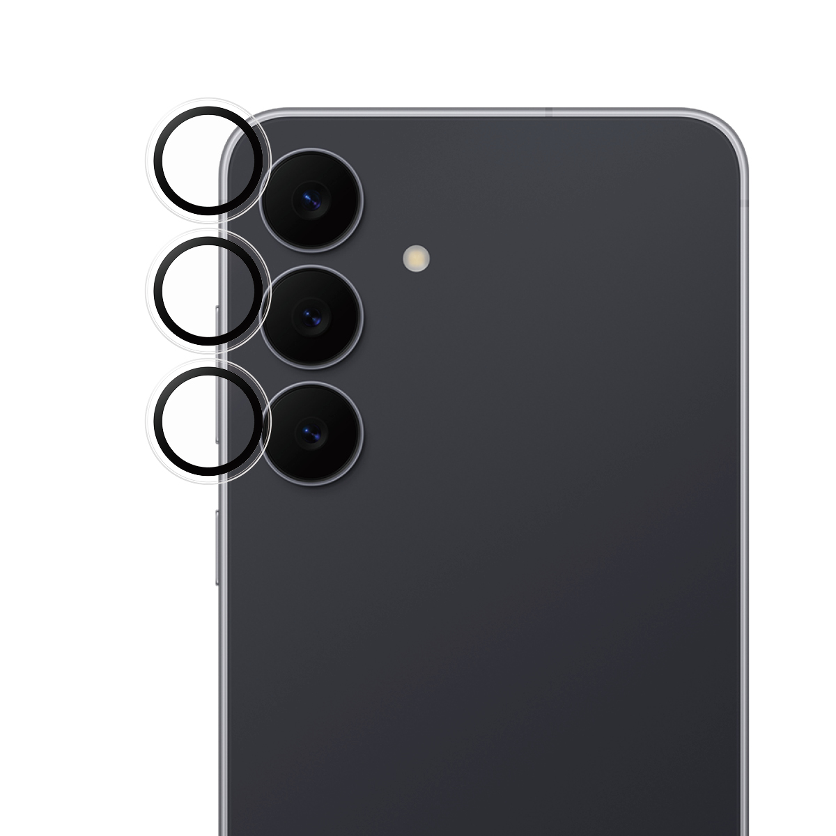 PanzerGlass Hoops Camera Lens Protector Transparent Samsung Galaxy S25 FE 5G Skærmbeskytter