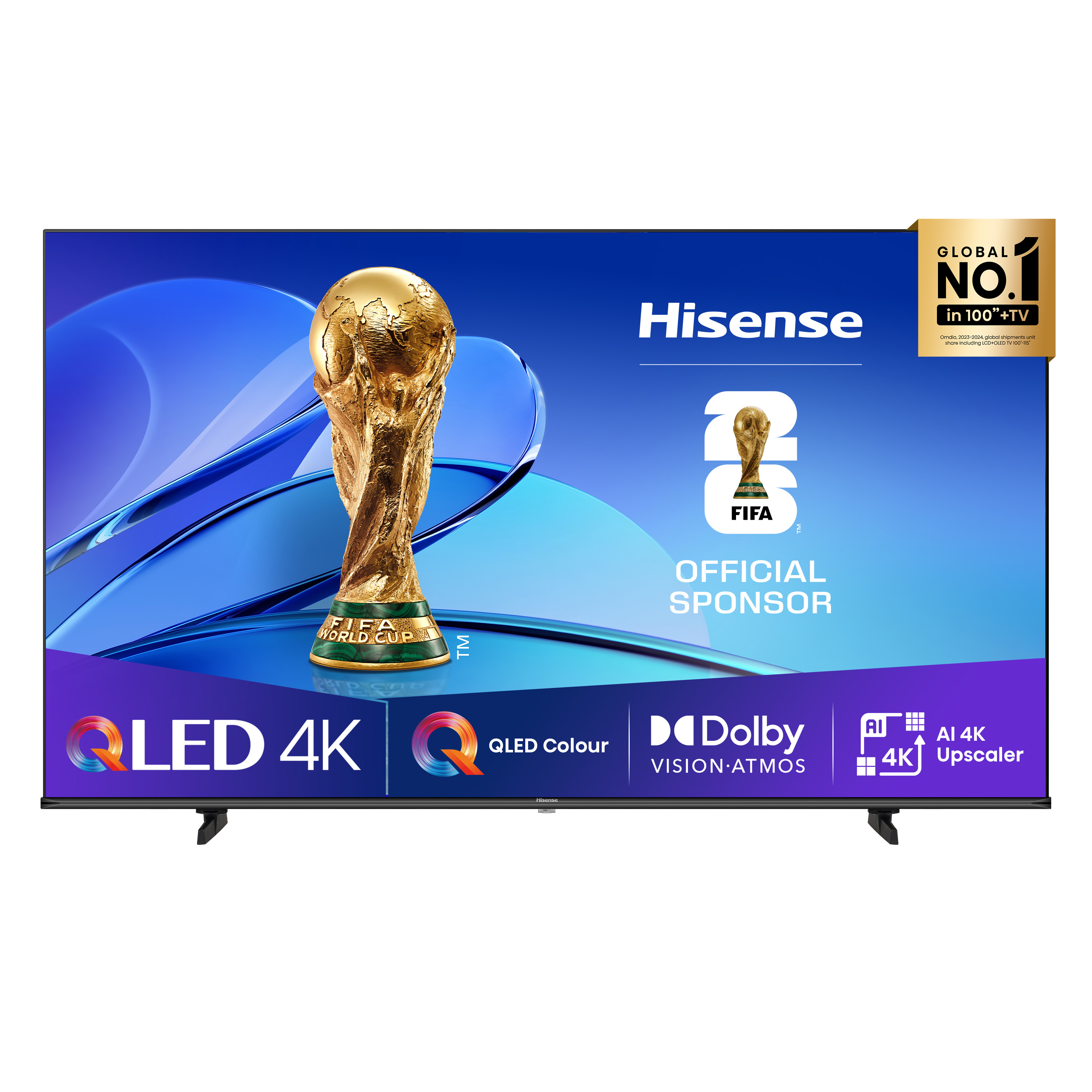 Hisense 85E7Q PRO 85' 4K Ultra HD Sort