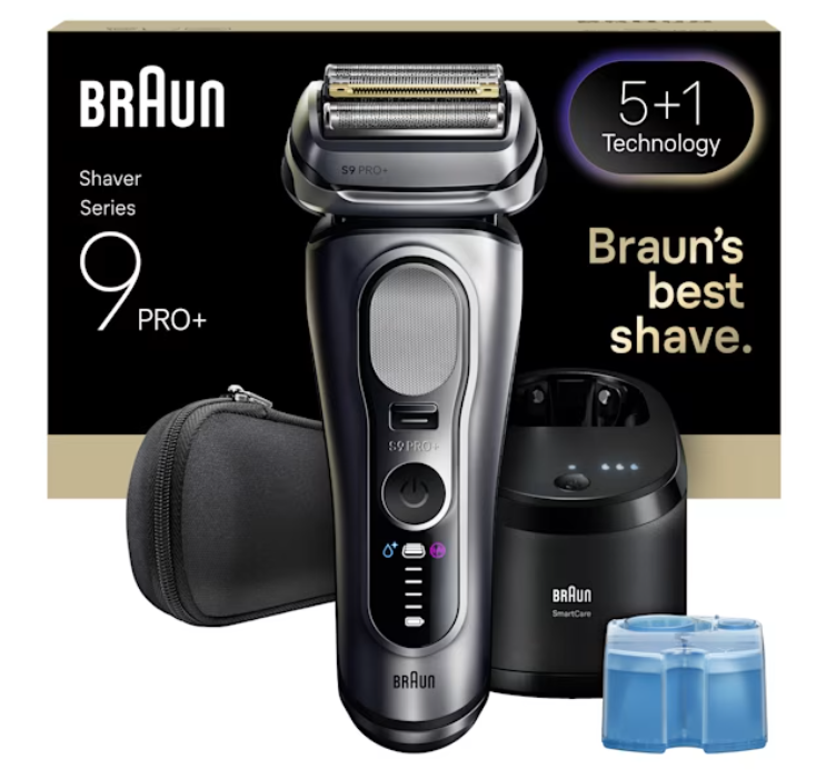 Braun Series 9 Pro+ 9667CC Barbermaskine Sølv