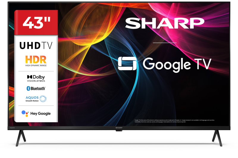 Sharp 43HL4265E TV 43' 4K Ultra HD Sort