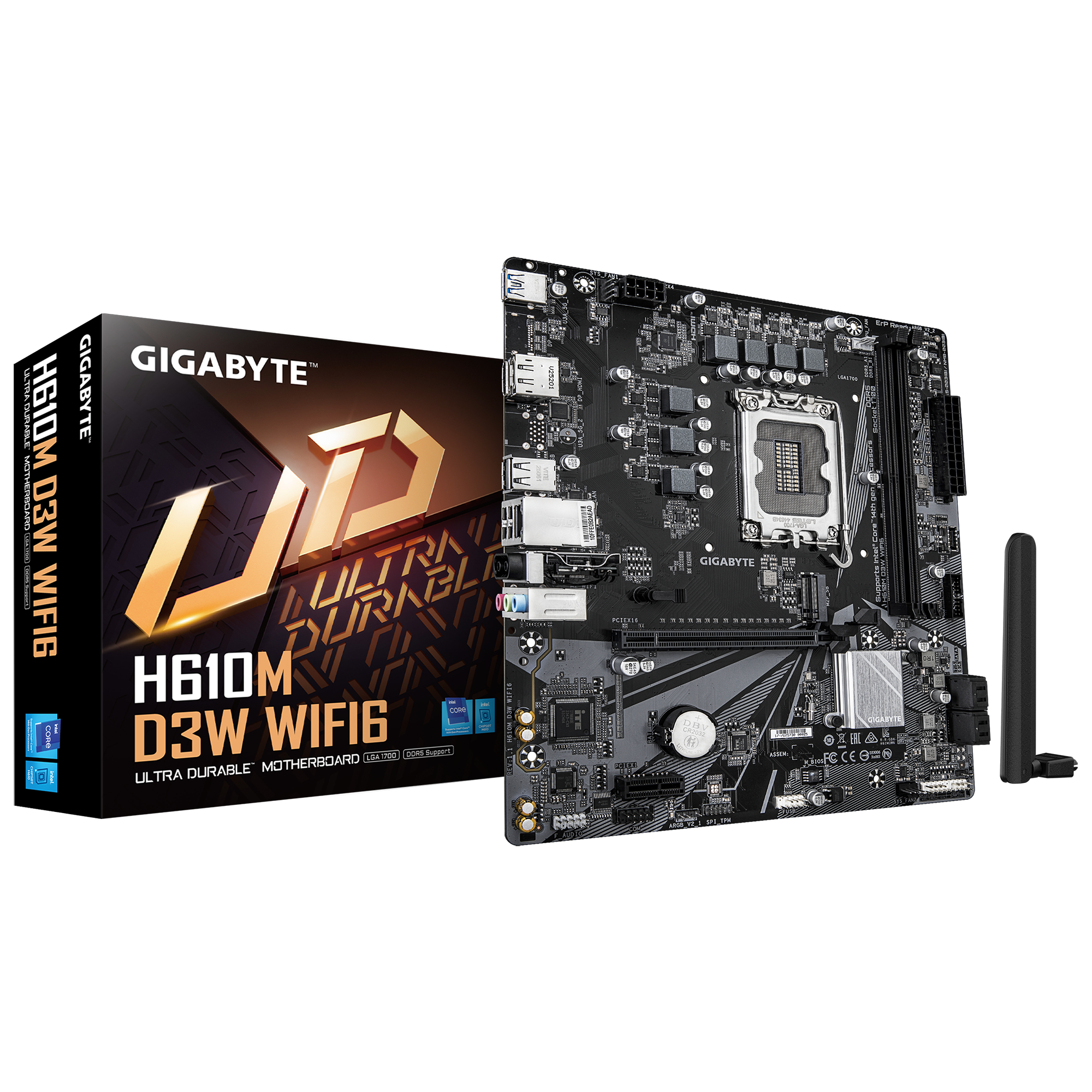 N--GIGABYTE H610M D3W WF6