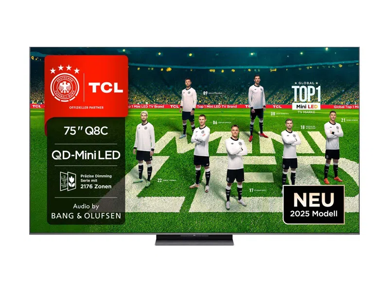 TCL 75Q8C TV 75' 75' 4K Ultra HD 4K Ultra HD Sort Sort