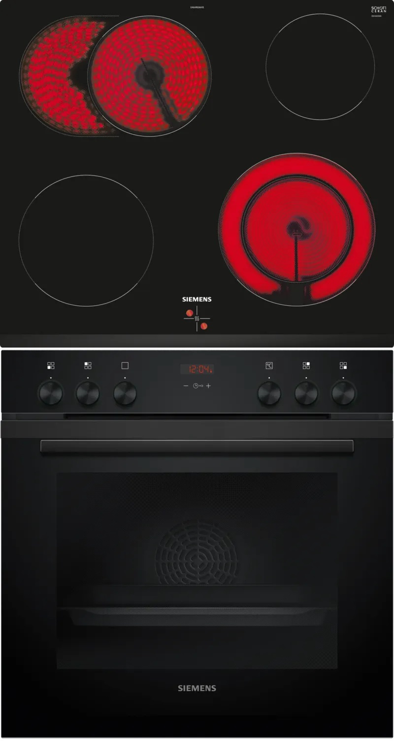 Siemens Herdset: HE213ABB3 EA631GNA1E bk