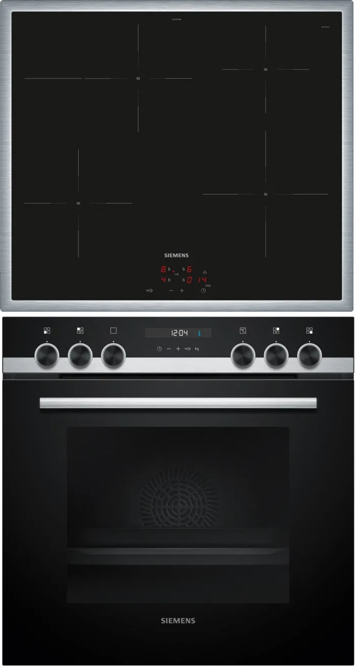 Siemens Herdset: HE517BBS4 EI645CFB6E bk