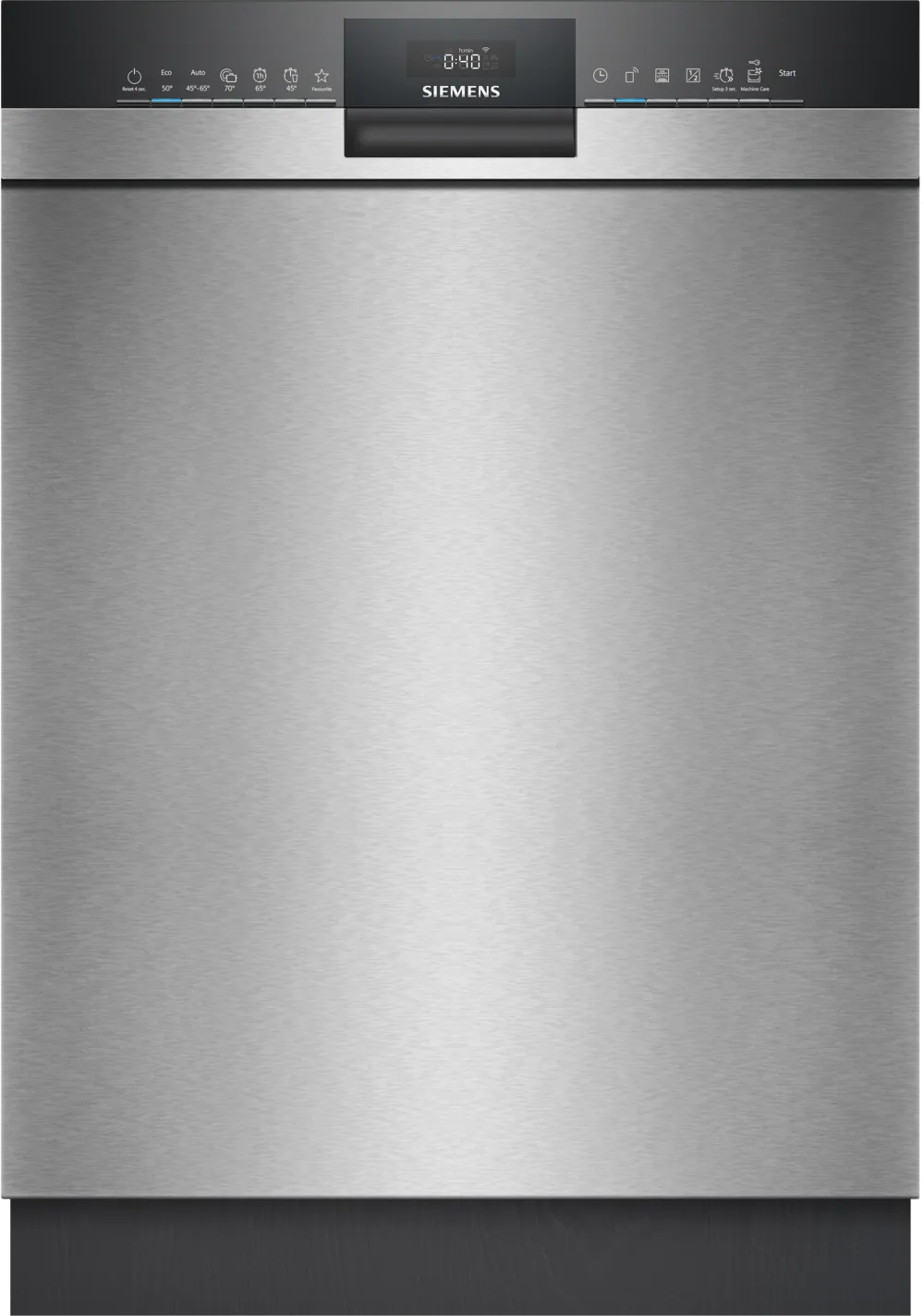 Siemens SN43HS03TE Opvaskemaskine Klasse C Under bordplade 46dB Børstet stål