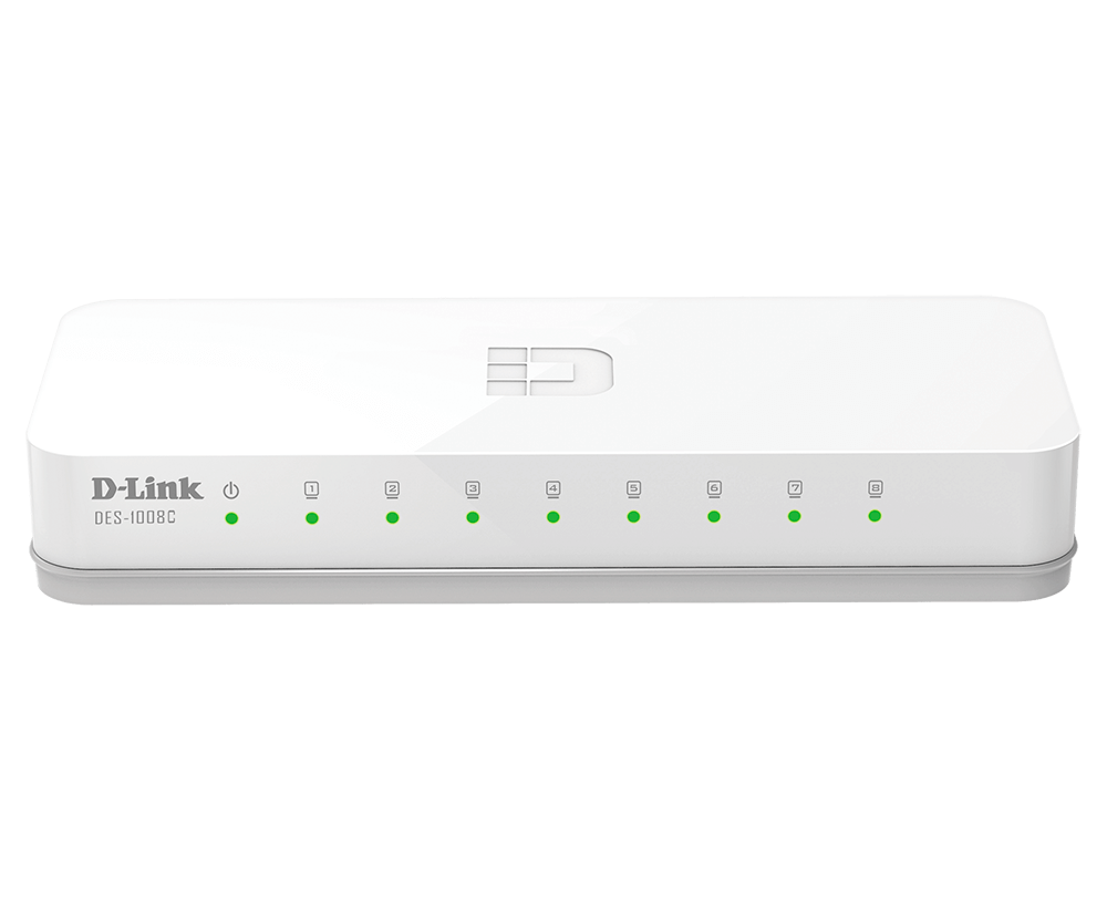 D-Link 0 8-porte Fast Ethernet