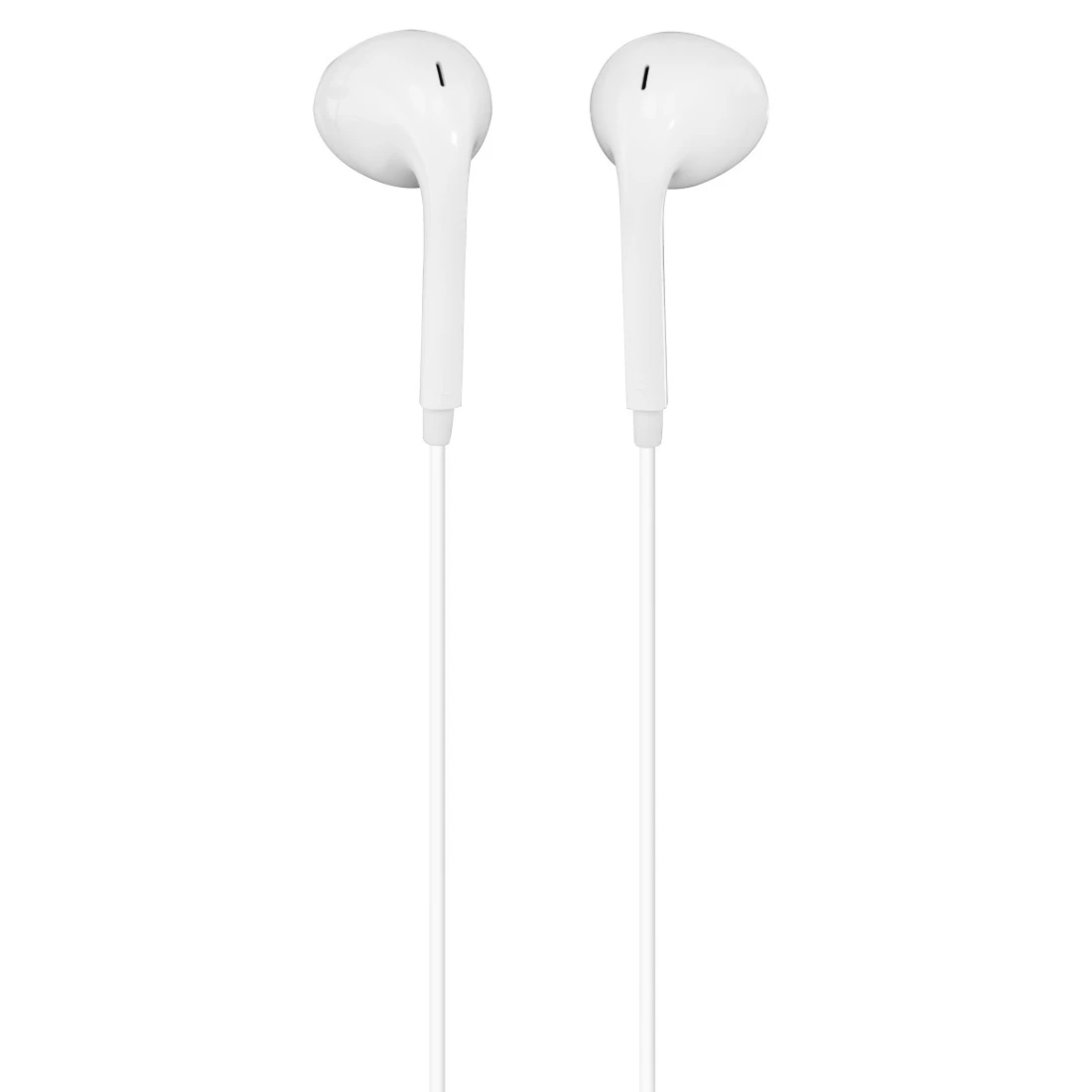 in ear headphones Glow with microphone white