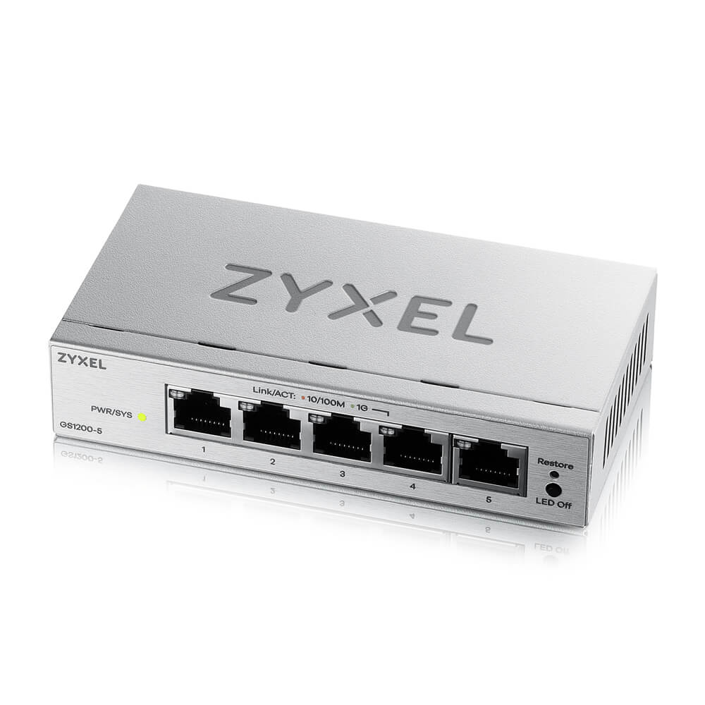 Zyxel GS1200-5V3 5-porte Gigabit Ethernet