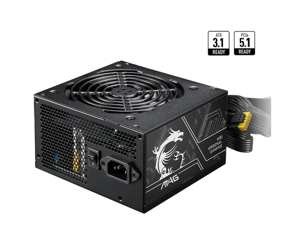 MSI MAG A750BN PCIE5 II 750Watt 80 PLUS Bronze