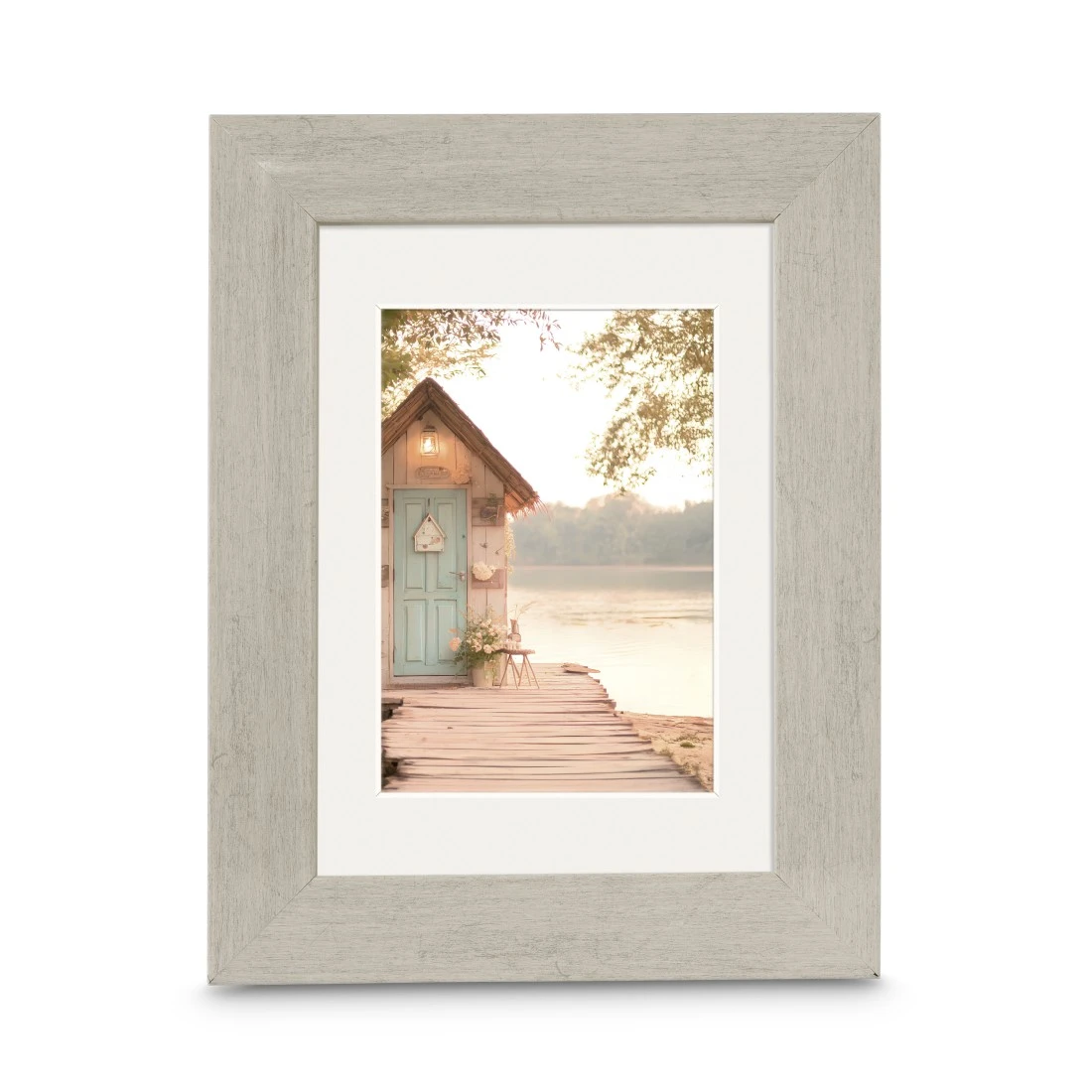 Hama Cottage Taupe 15x20 Kunstst.inkl.Passepartout 193340