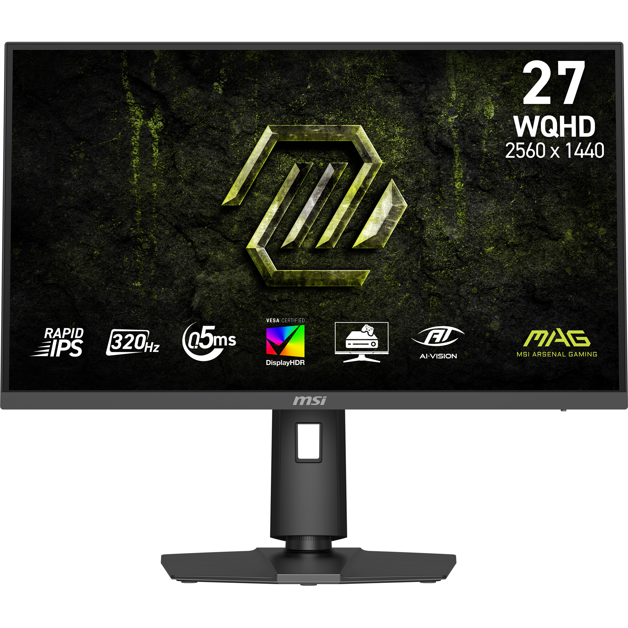 MSI MAG 274QPF X32 27' 27' Rapid IPS 2560 x 1440 (2K) 2560 x 1440 (2K) HDMI DisplayPort 320 Hz