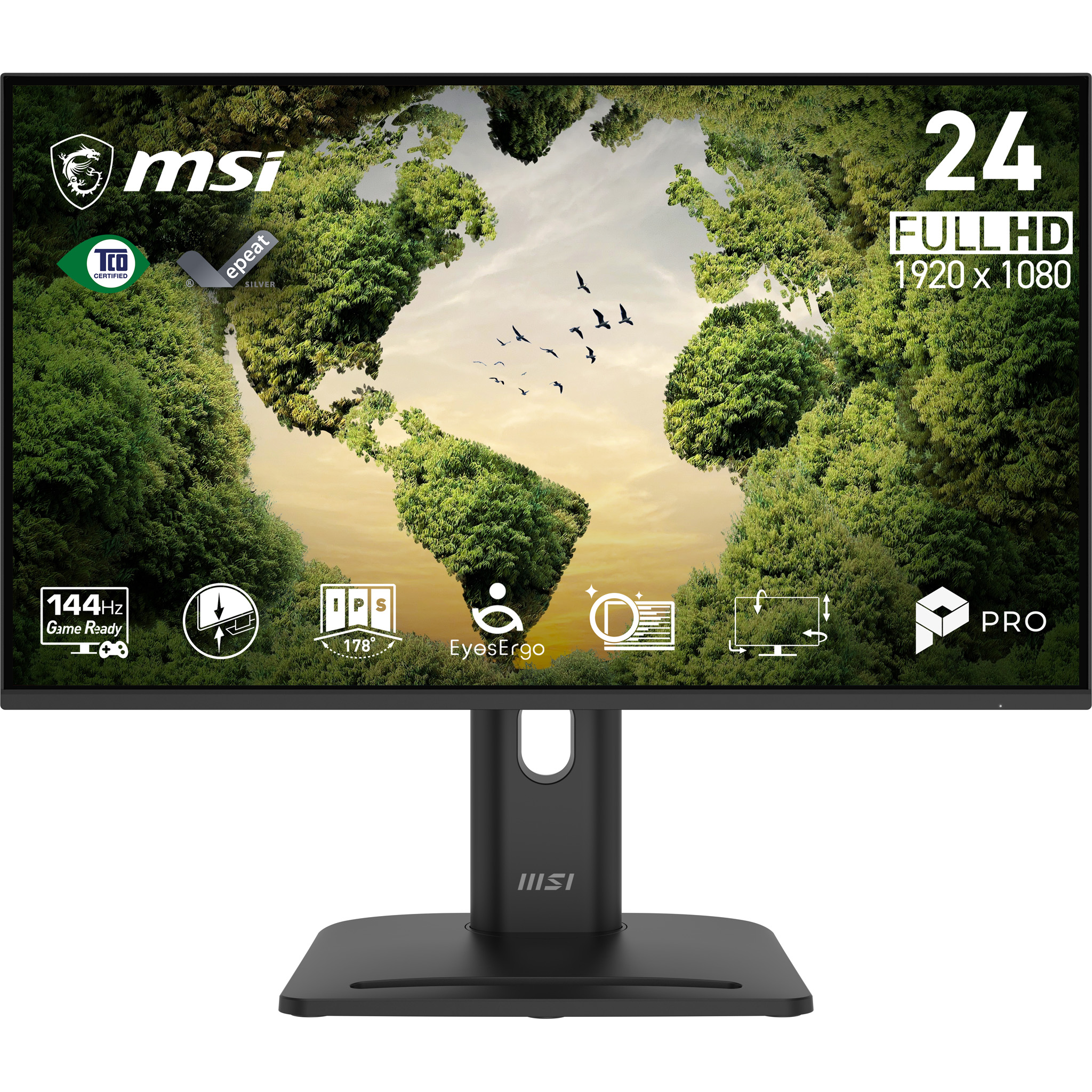 MSI Pro MP245PGN E14 23.8' IPS 1920 x 1080 (Full HD) HDMI DisplayPort 144 Hz