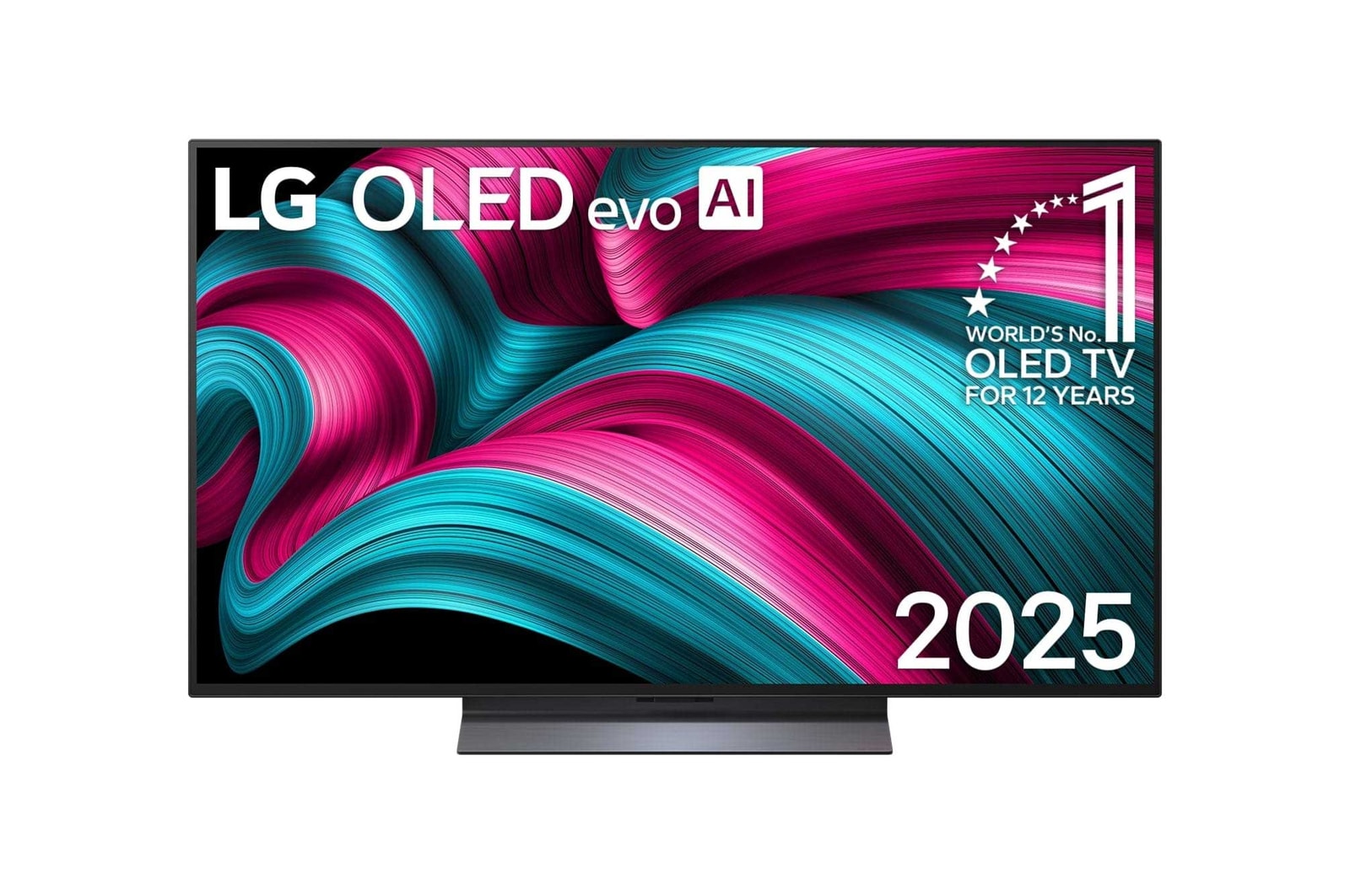 LG OLED evo AI OLED48C54LA.AEU TV 48' 4K Ultra HD Sort