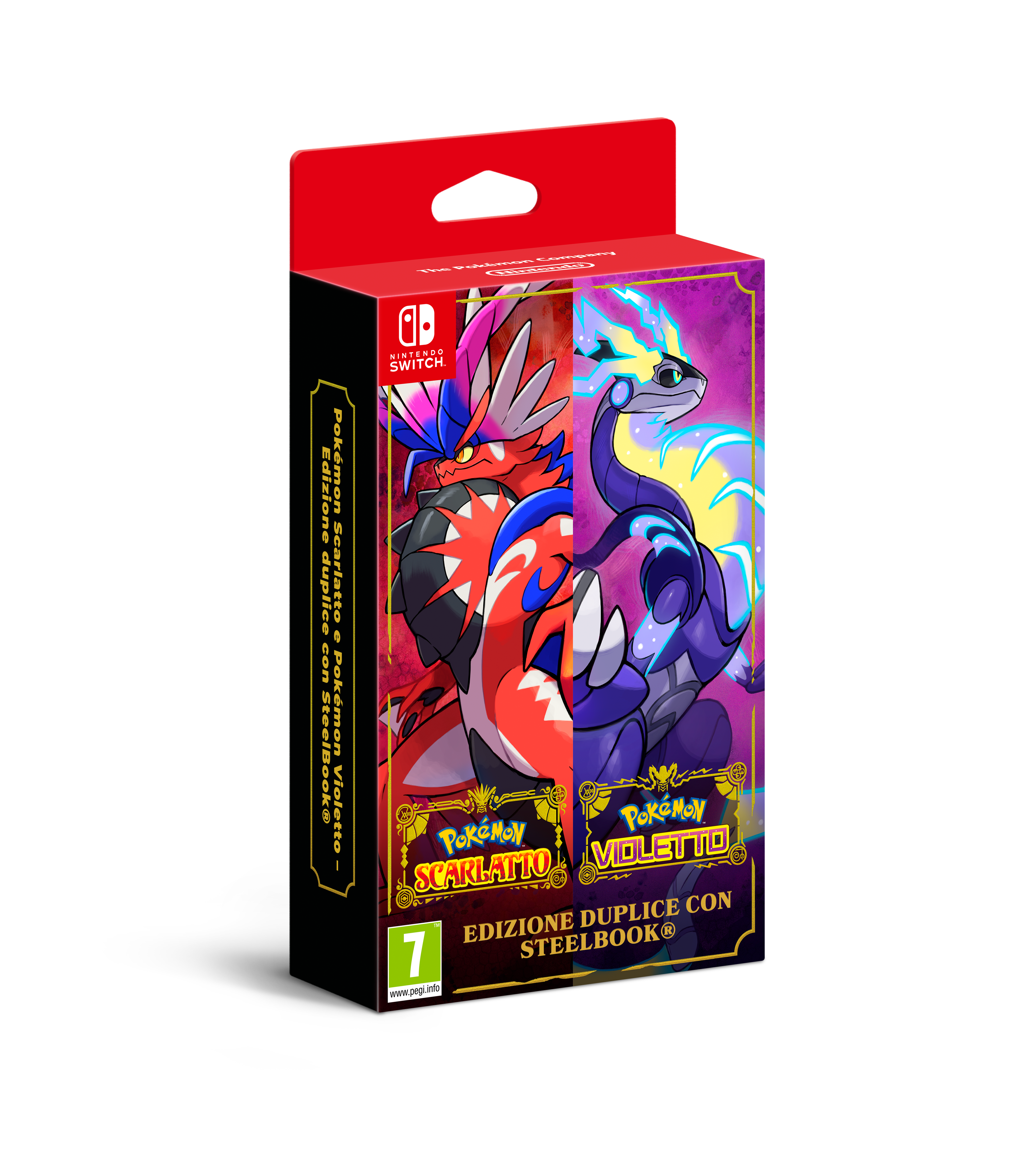 Switch Pokemon Scarlatto e Violetto Dual Pack