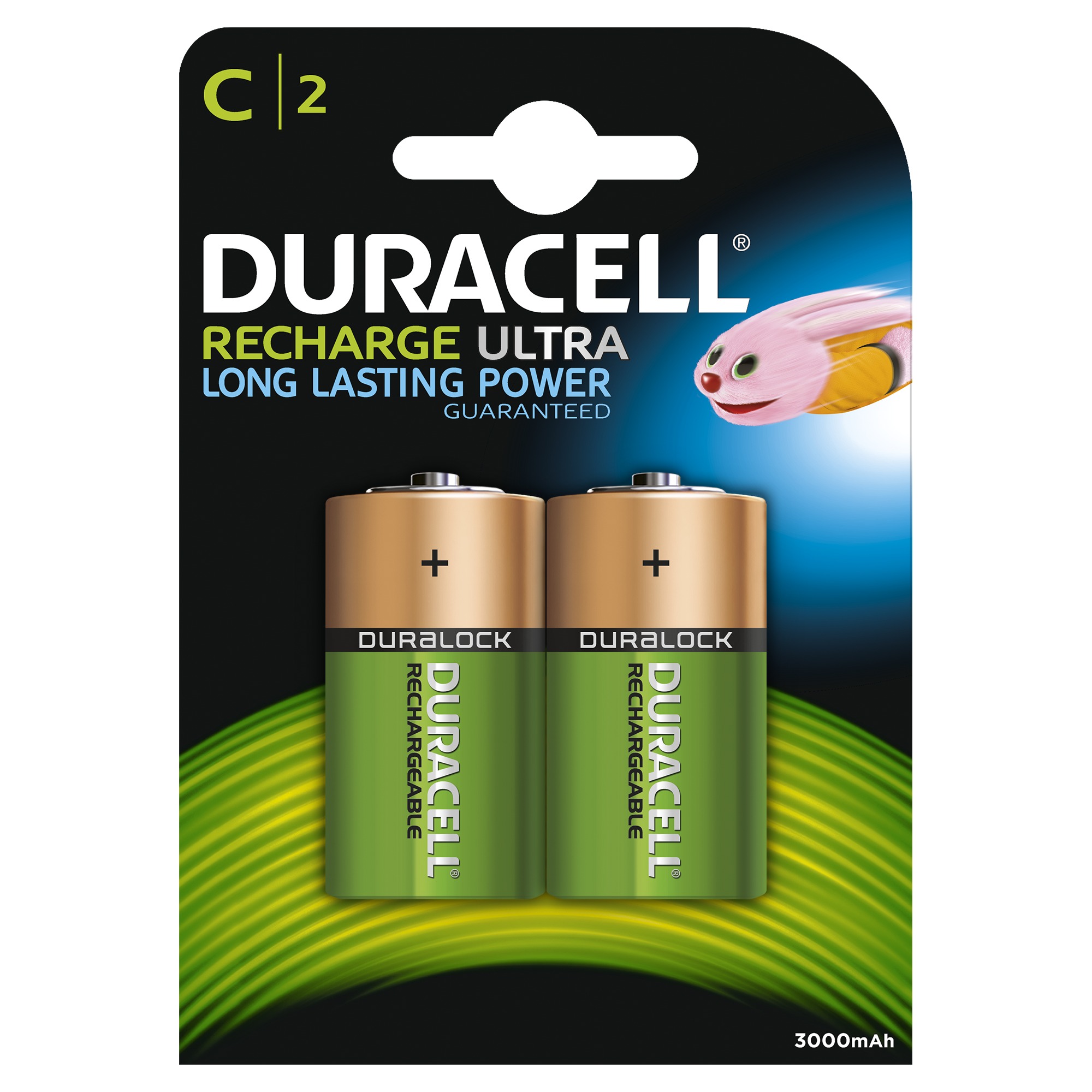 DURACELL Rechargeable Akku Baby C HR14 2er Blister