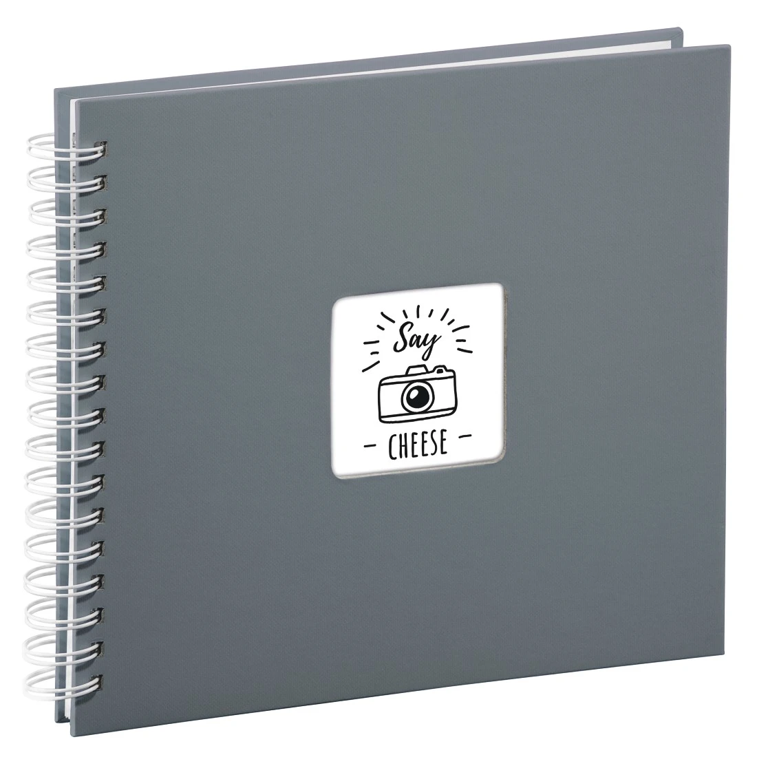 Hama Fine Art Spiral grau 28x24 50 weiße Seiten 2112