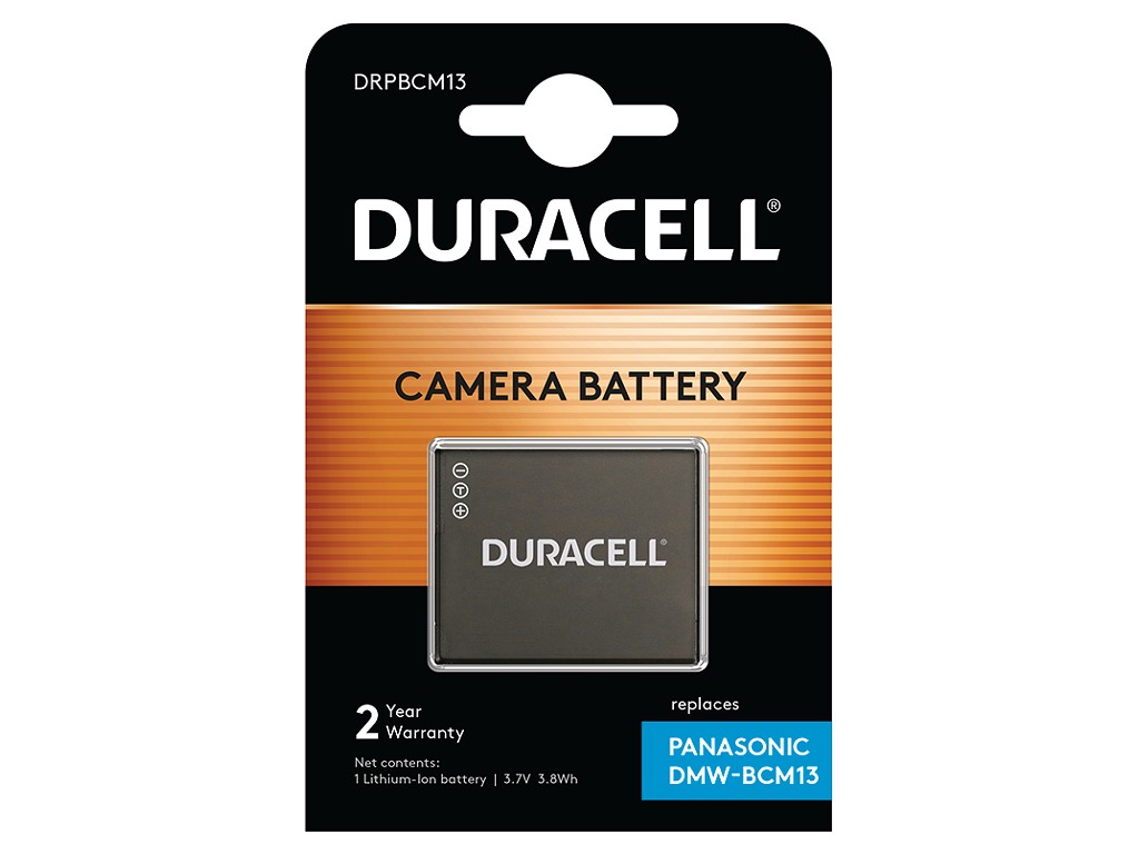 Duracell Li-Ion Akku 1020 mAh für Panasonic DMW-BLC13E